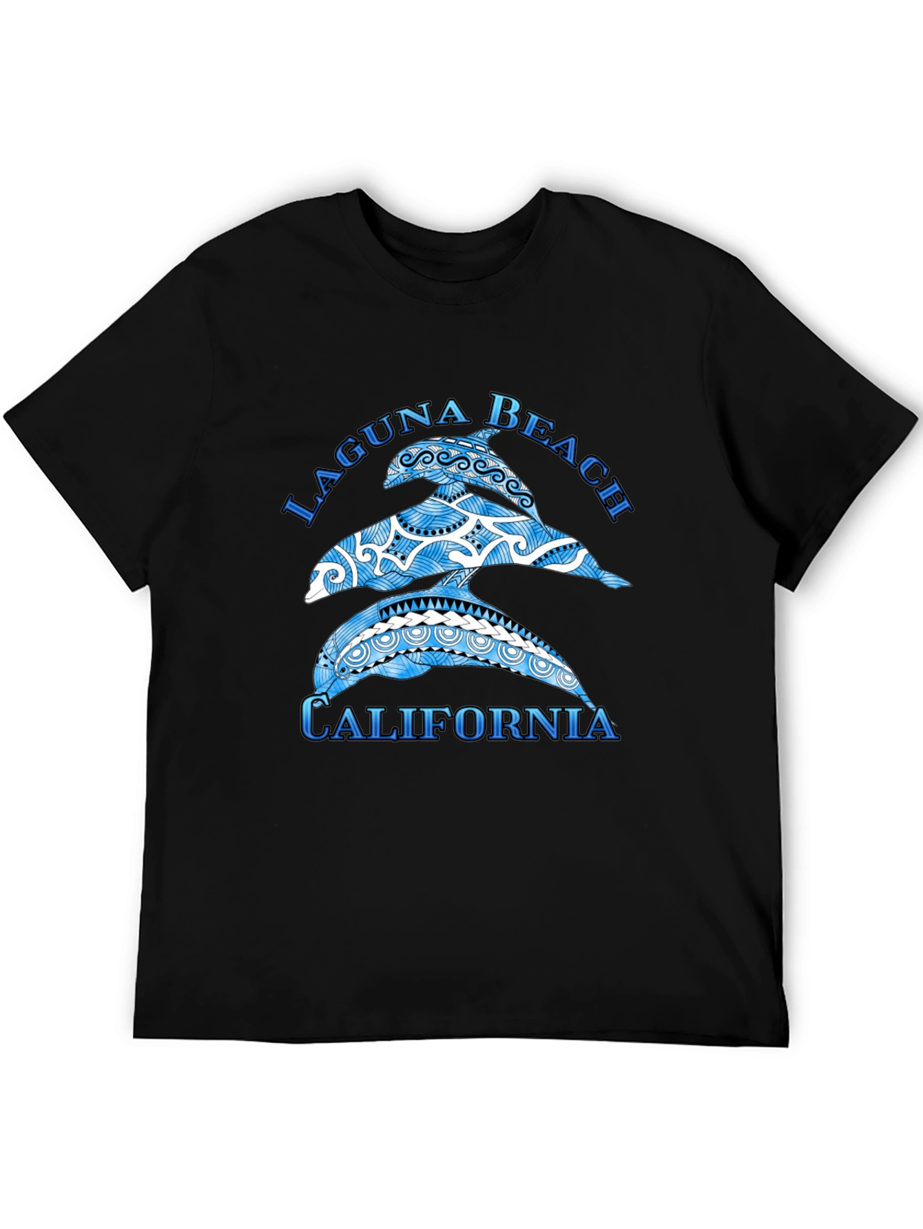 Laguna Beach California Dolphin Graphic Tee