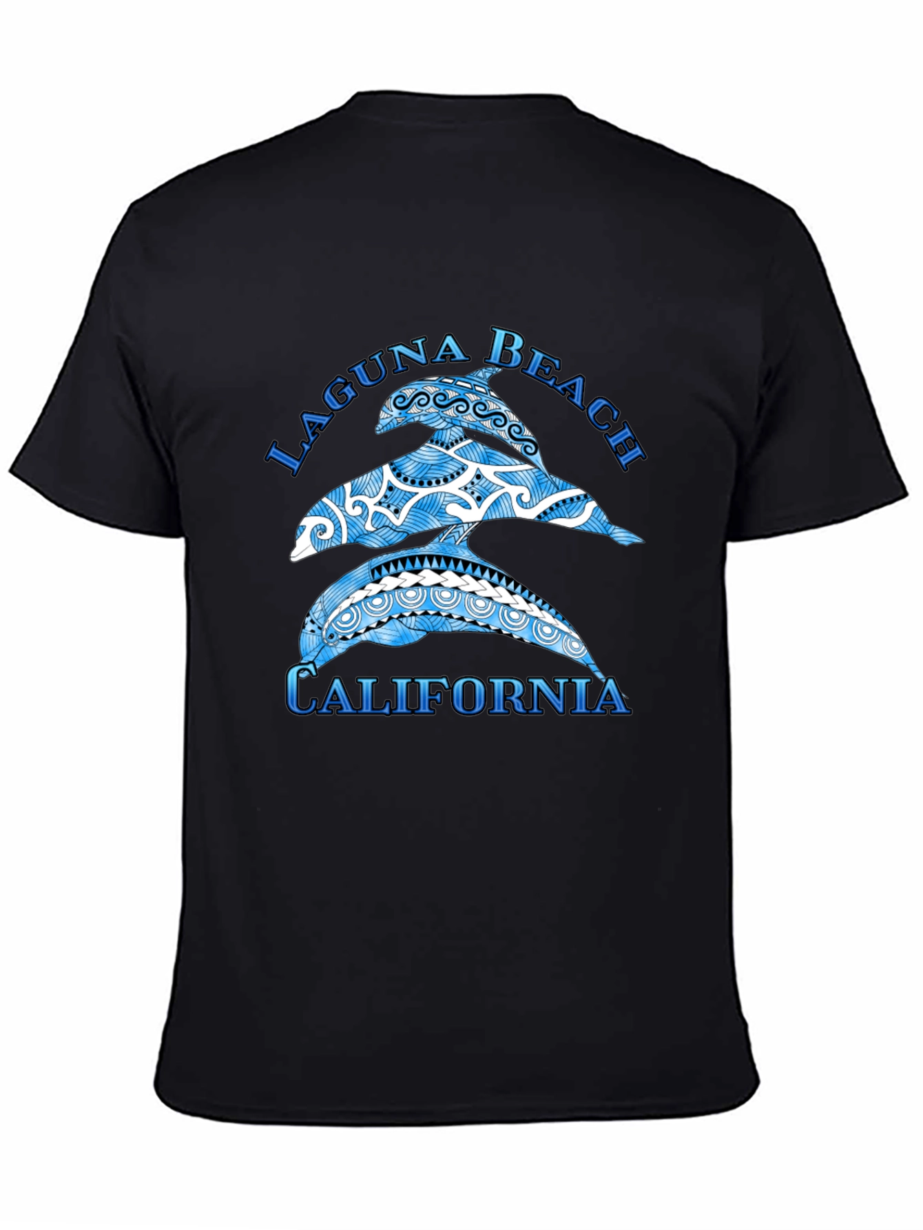 Laguna Beach California Dolphin Graphic Tee