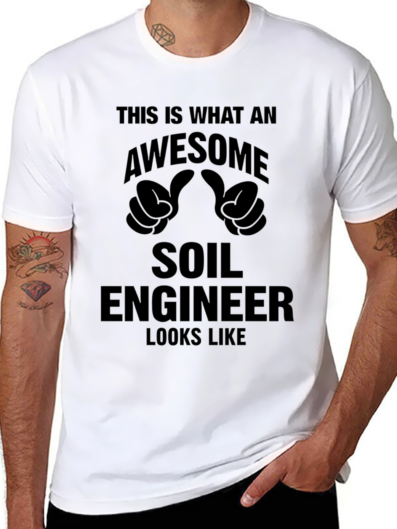 Awesome Soil Engineer T-Shirt - Gift For Engineers
