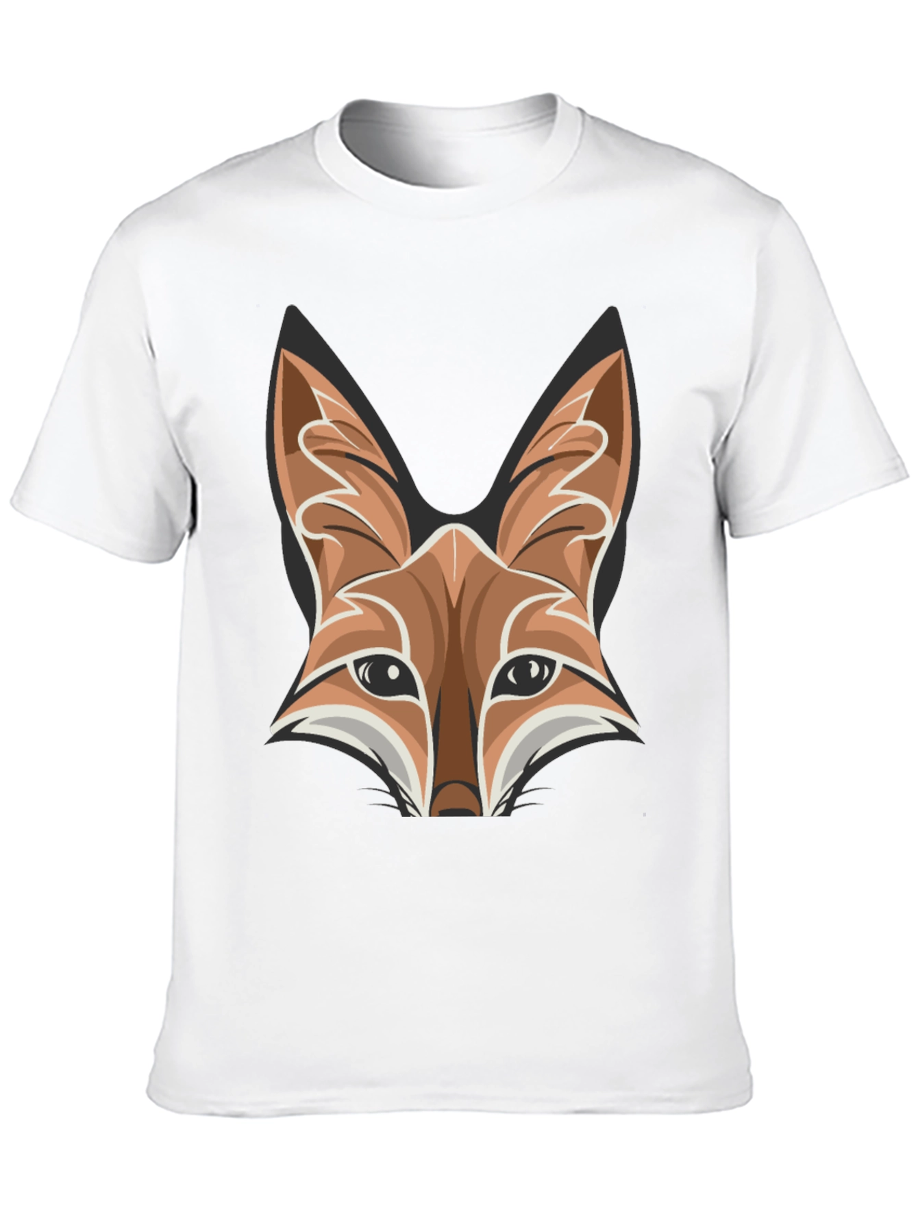 Fox Head Graphic Tee - Mens Black T-Shirt