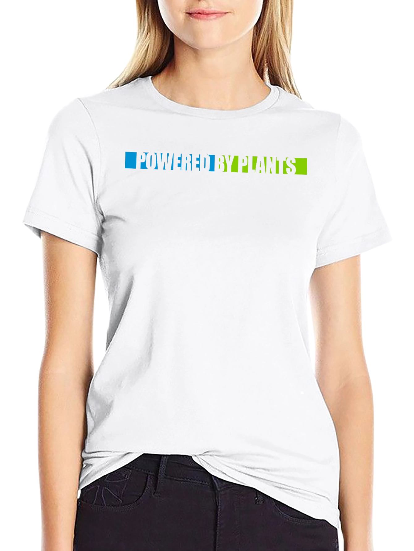 Powered By Plants T-Shirt - Vegan Friendly Tee