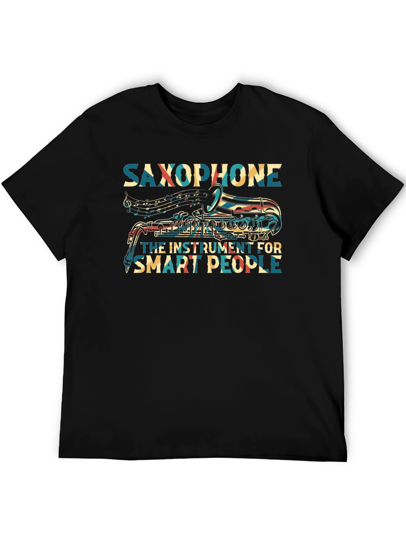 Saxophone Instrument Smart People T-Shirt