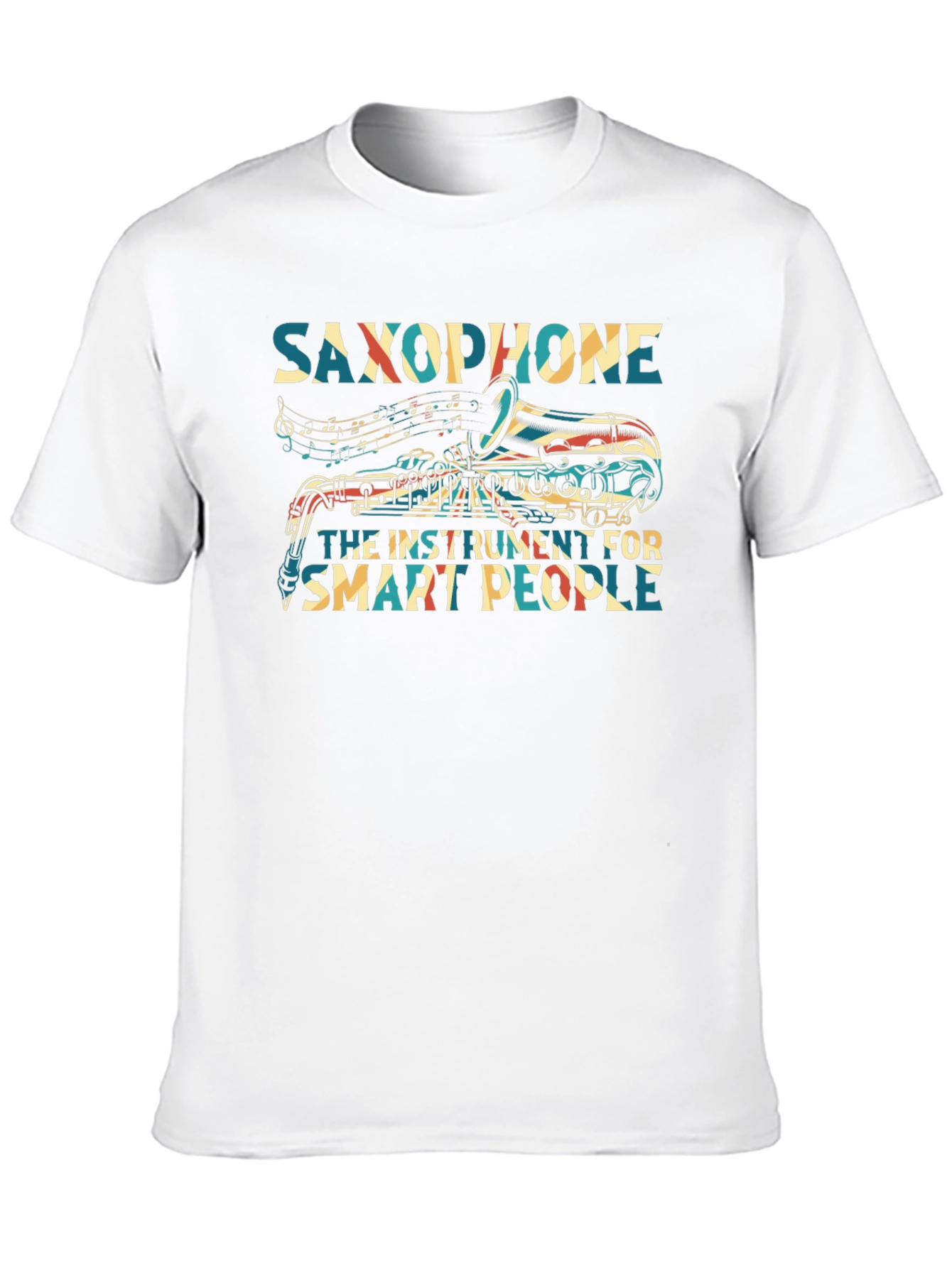 Saxophone Instrument Smart People T-Shirt