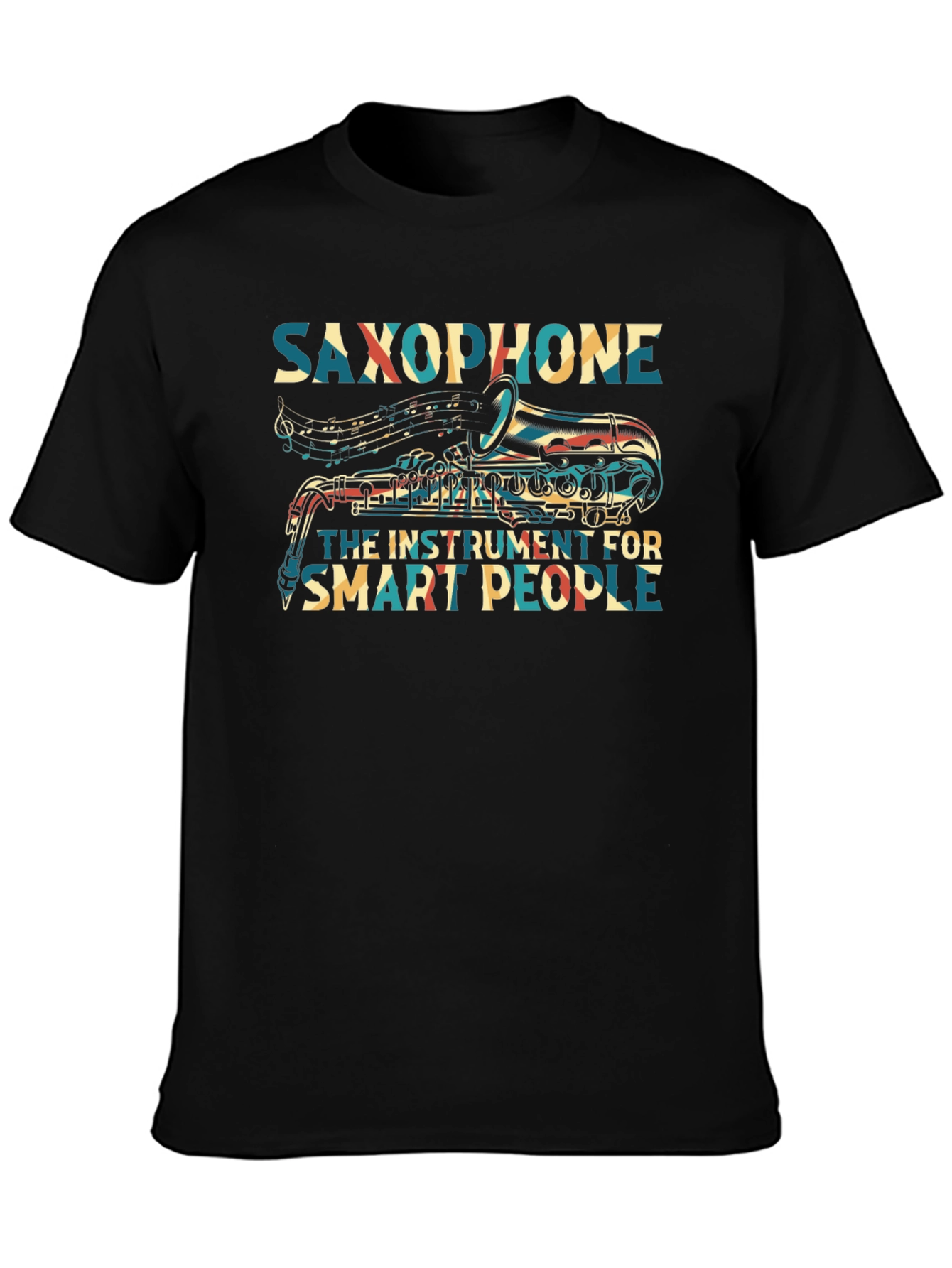 Saxophone Instrument Smart People T-Shirt