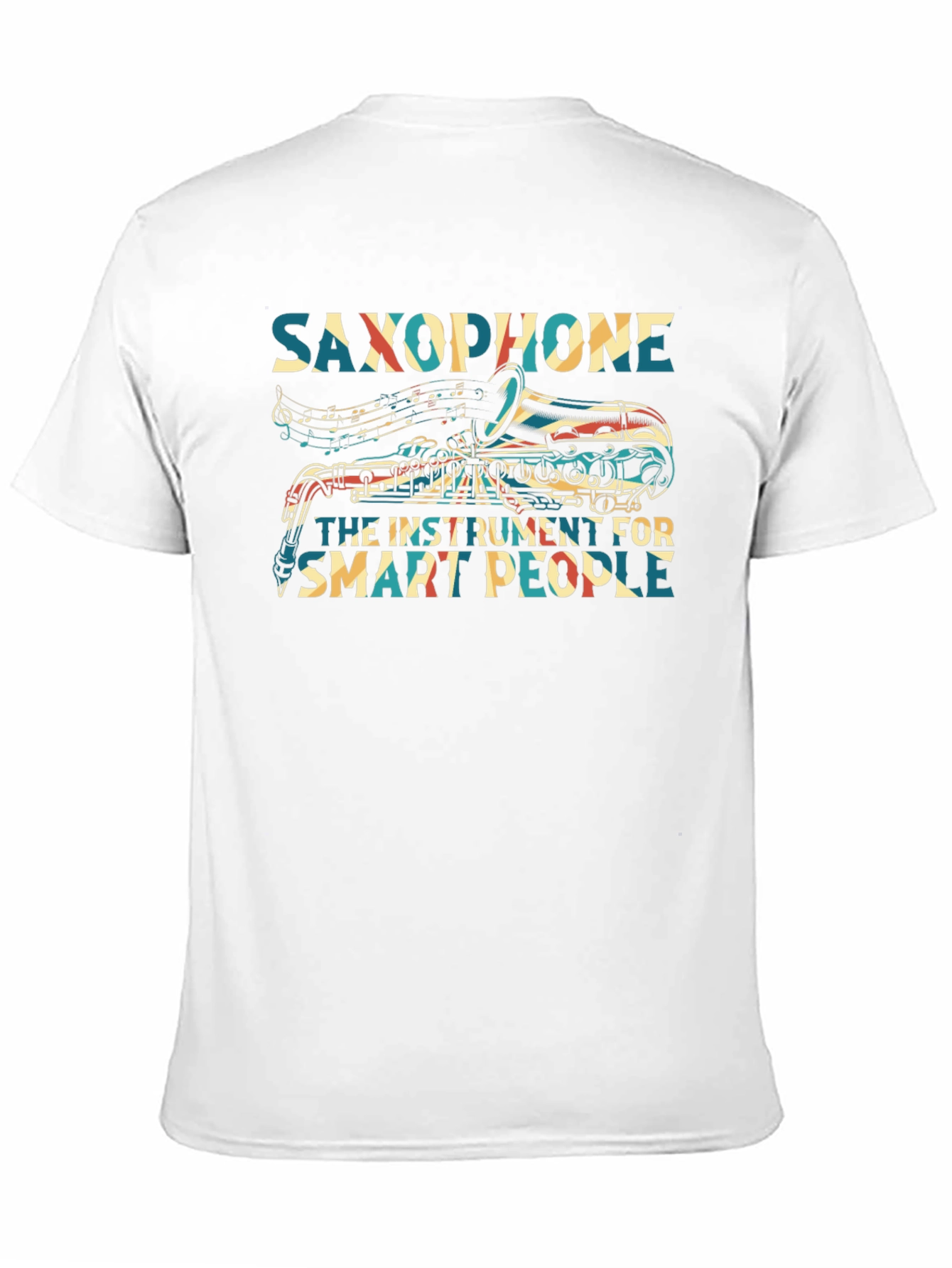 Saxophone Instrument Smart People T-Shirt