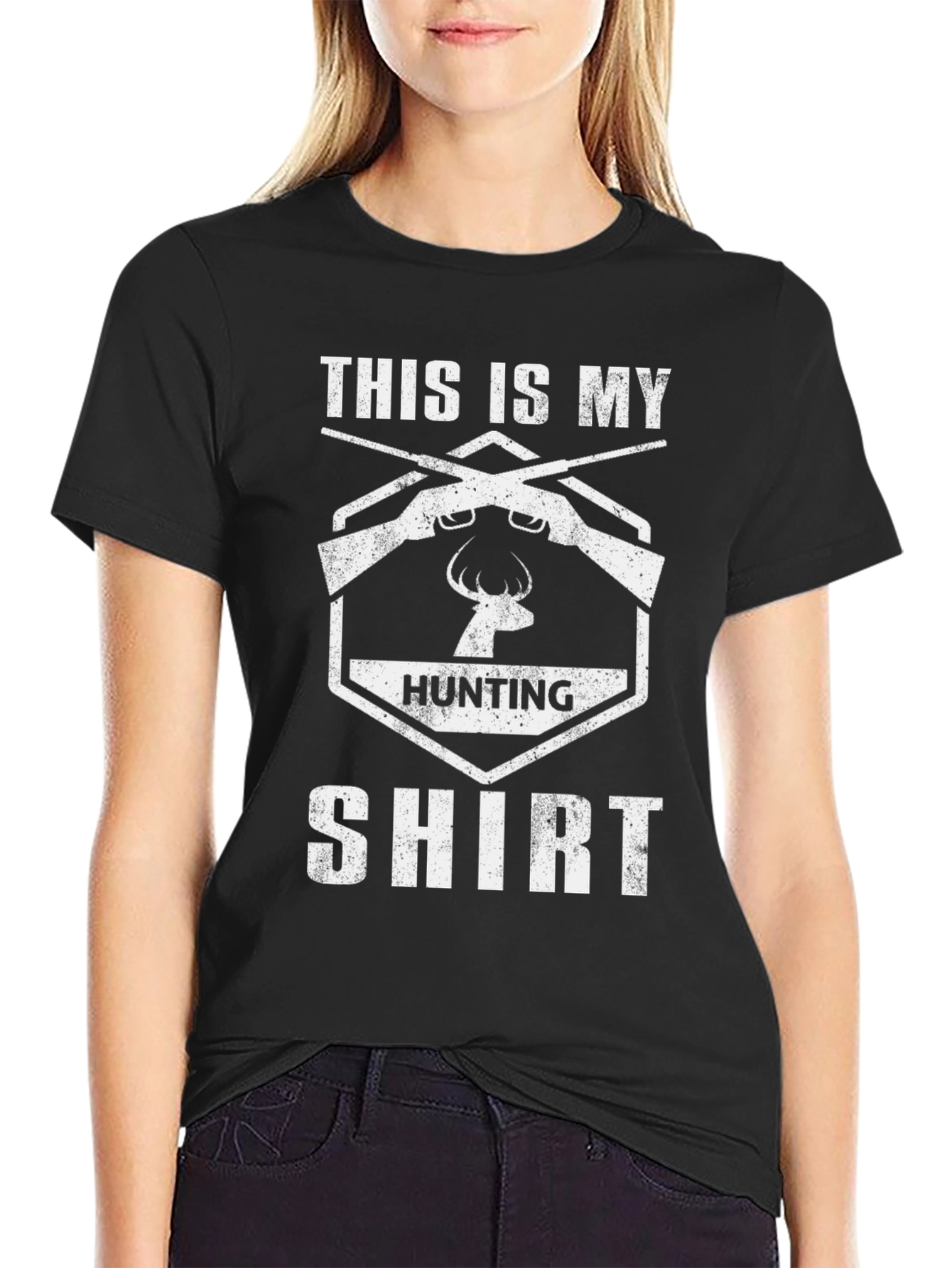 This Is My Hunting Shirt - Graphic Tee