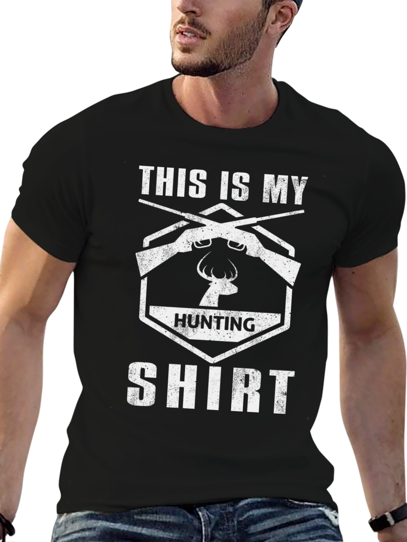 This Is My Hunting Shirt - Graphic Tee