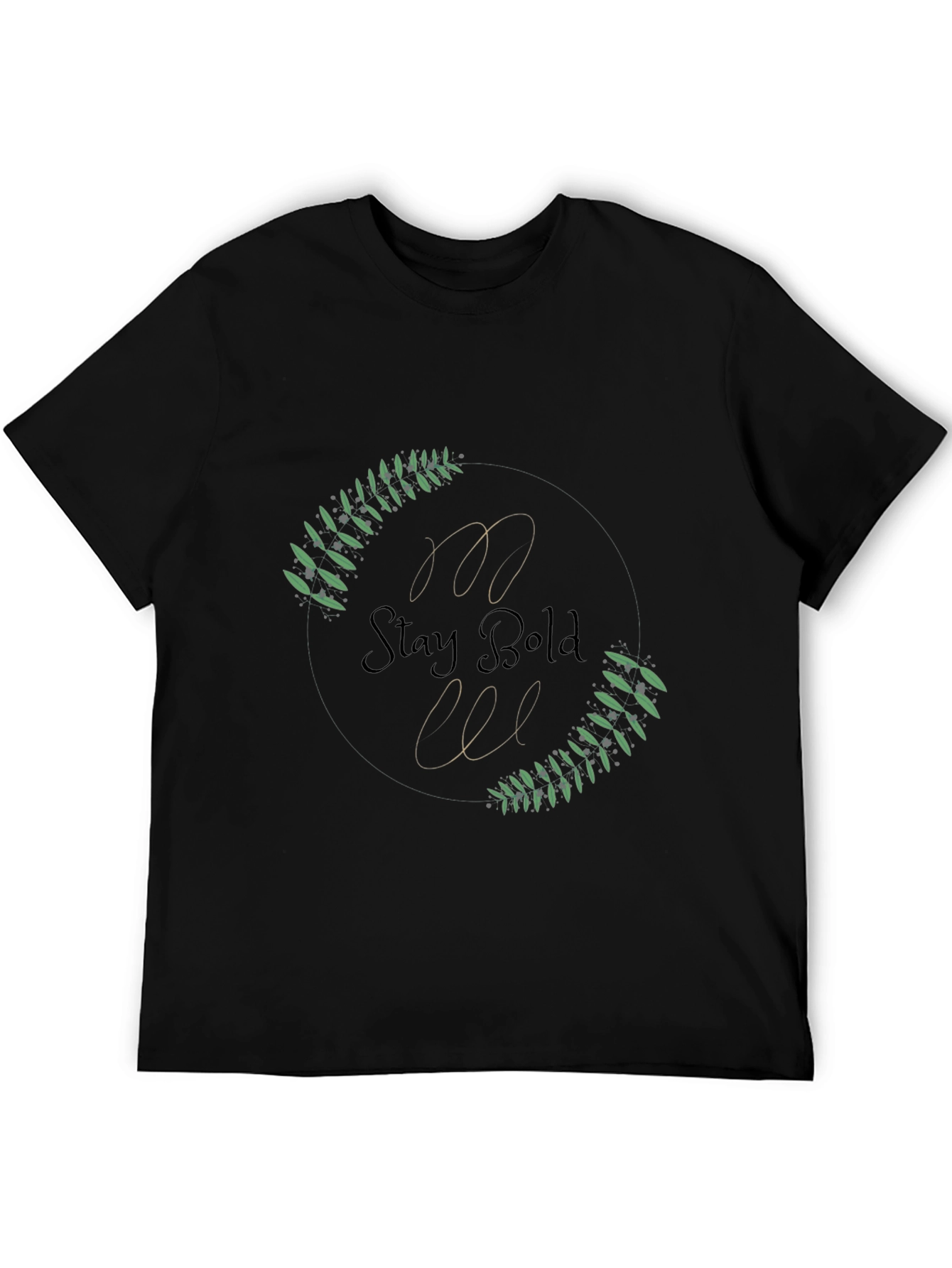 Stay Bold Black Graphic Tee