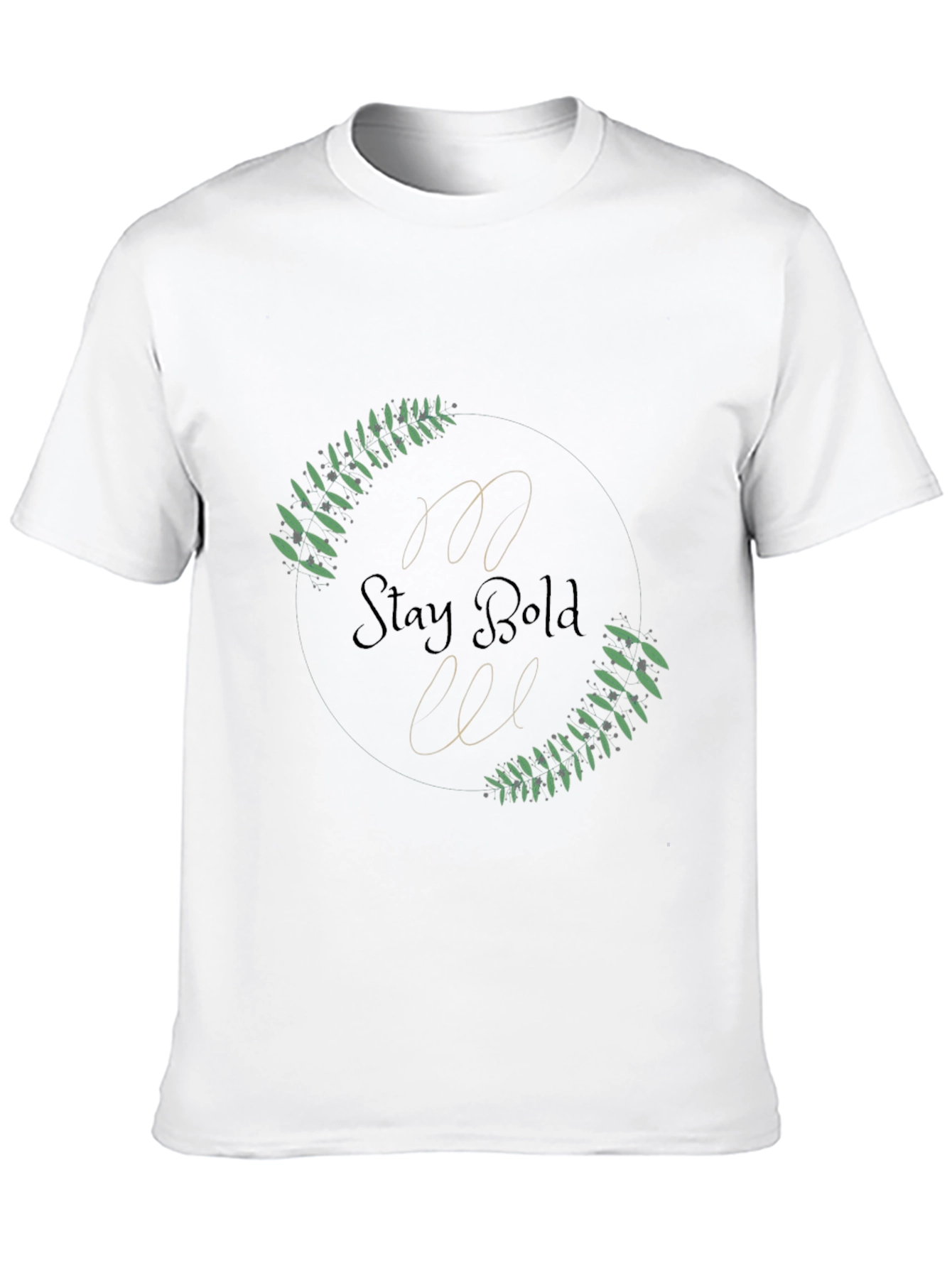 Stay Bold Black Graphic Tee