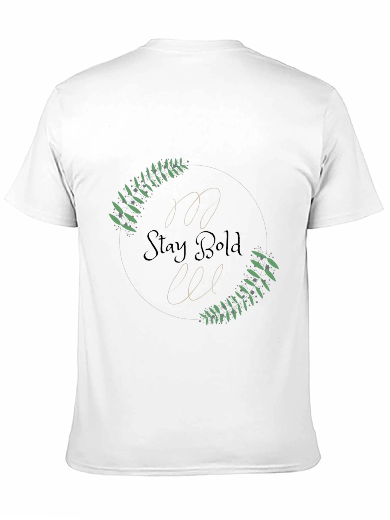 Stay Bold Black Graphic Tee