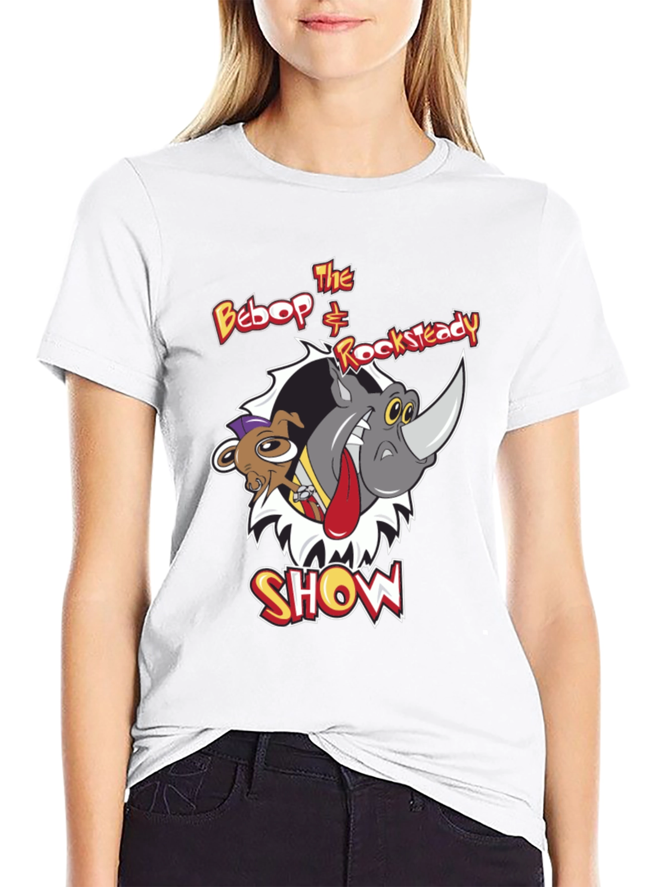 The Bebop & Rocksteady Show Black T-Shirt