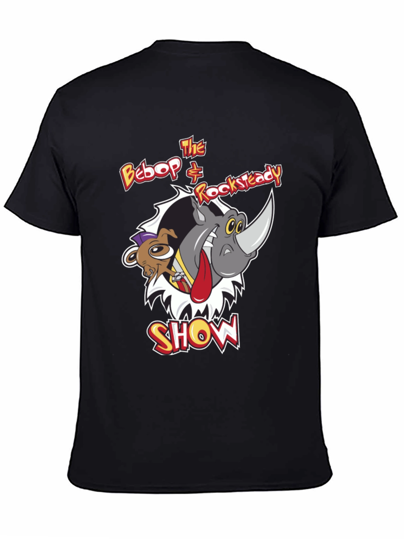 The Bebop & Rocksteady Show Black T-Shirt