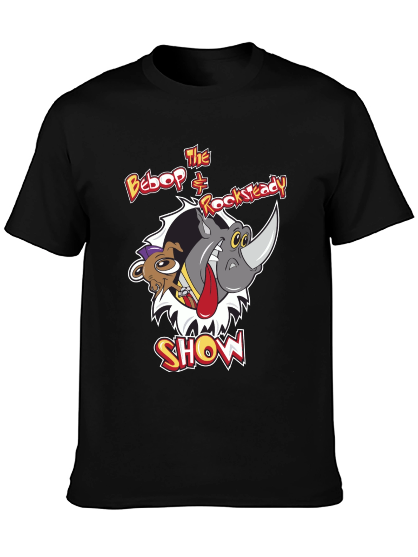 The Bebop & Rocksteady Show Black T-Shirt