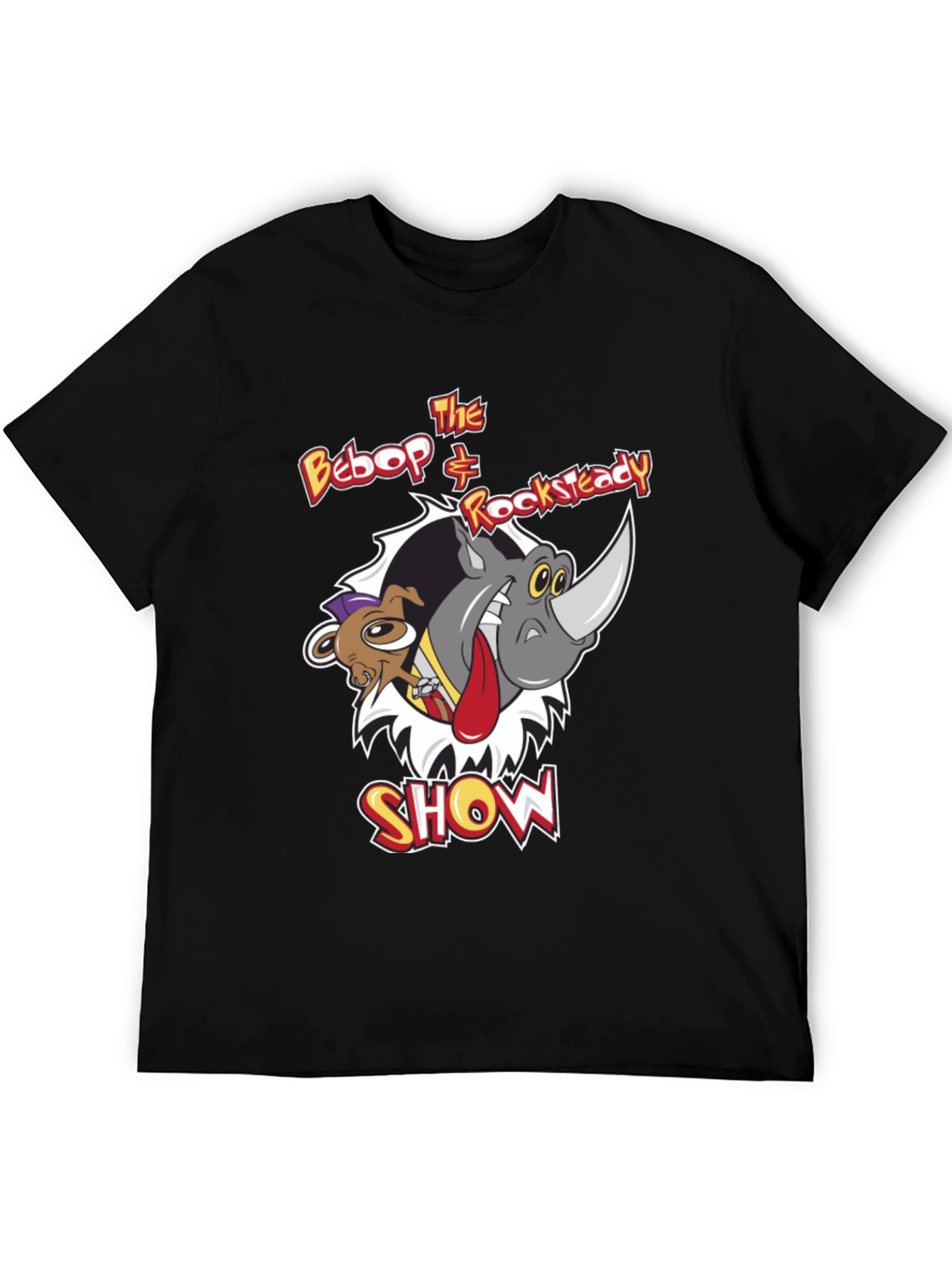 The Bebop & Rocksteady Show Black T-Shirt