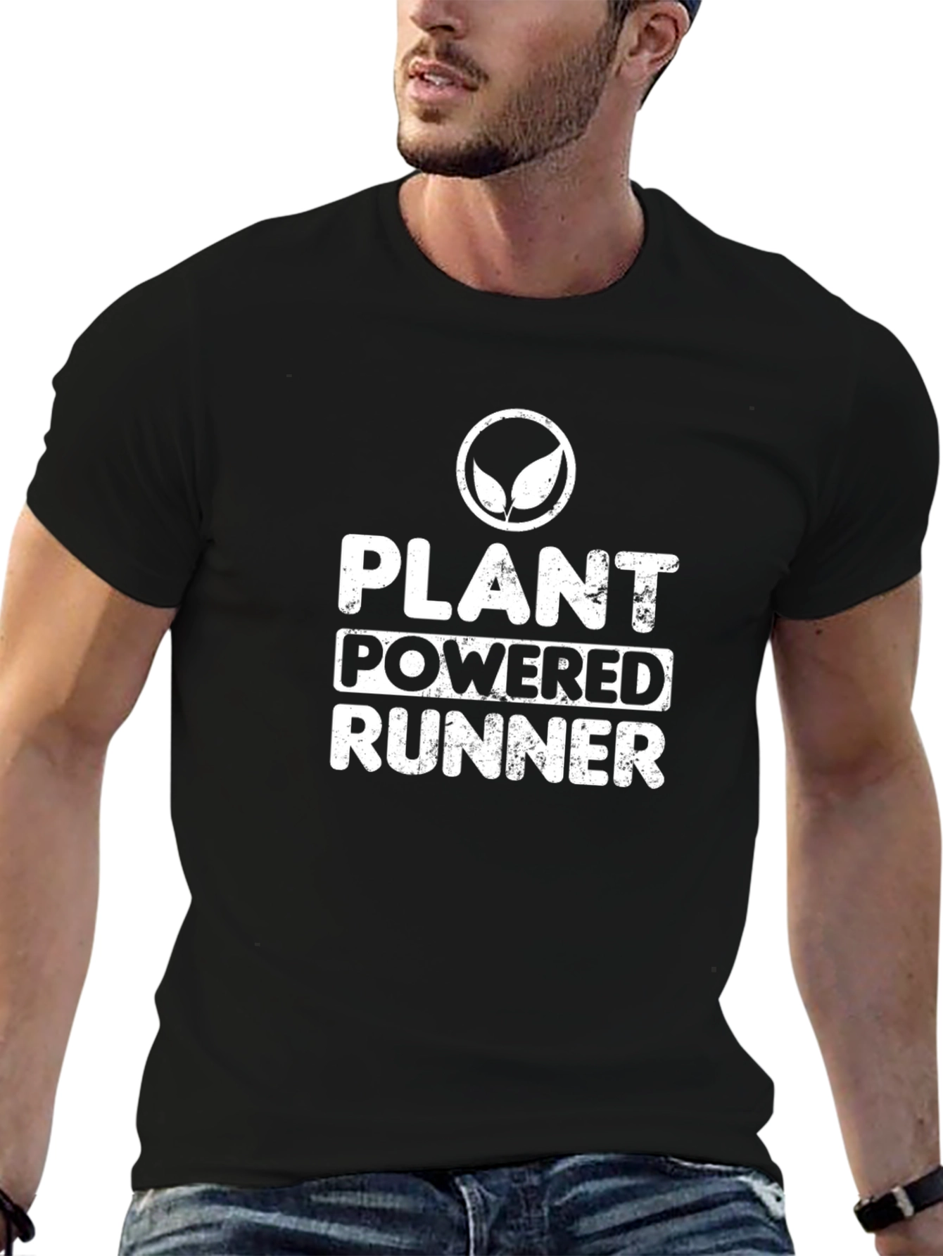 Plant Powered Runner Graphic T-Shirt