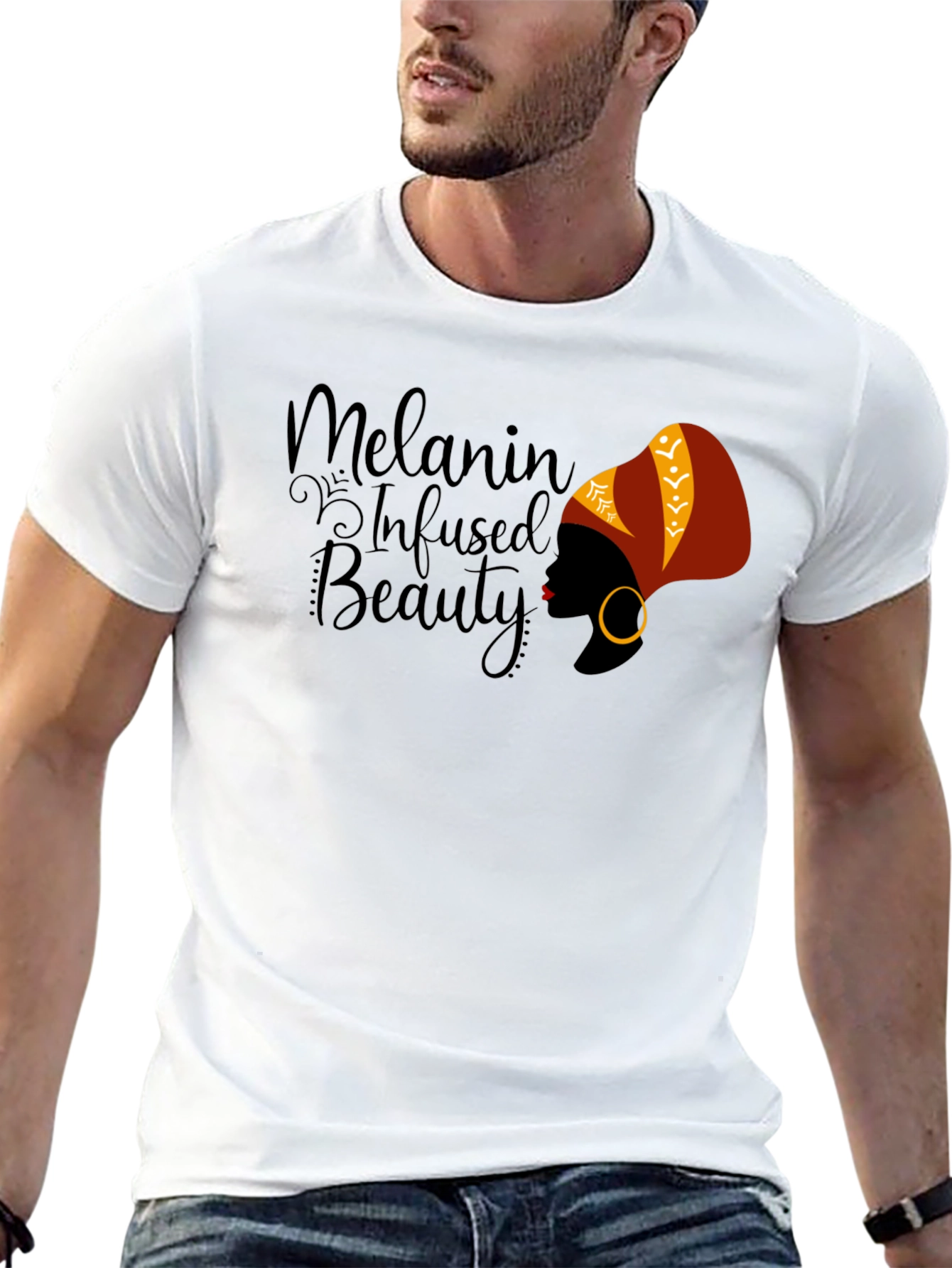 Melanin Infused Beauty Graphic Tee