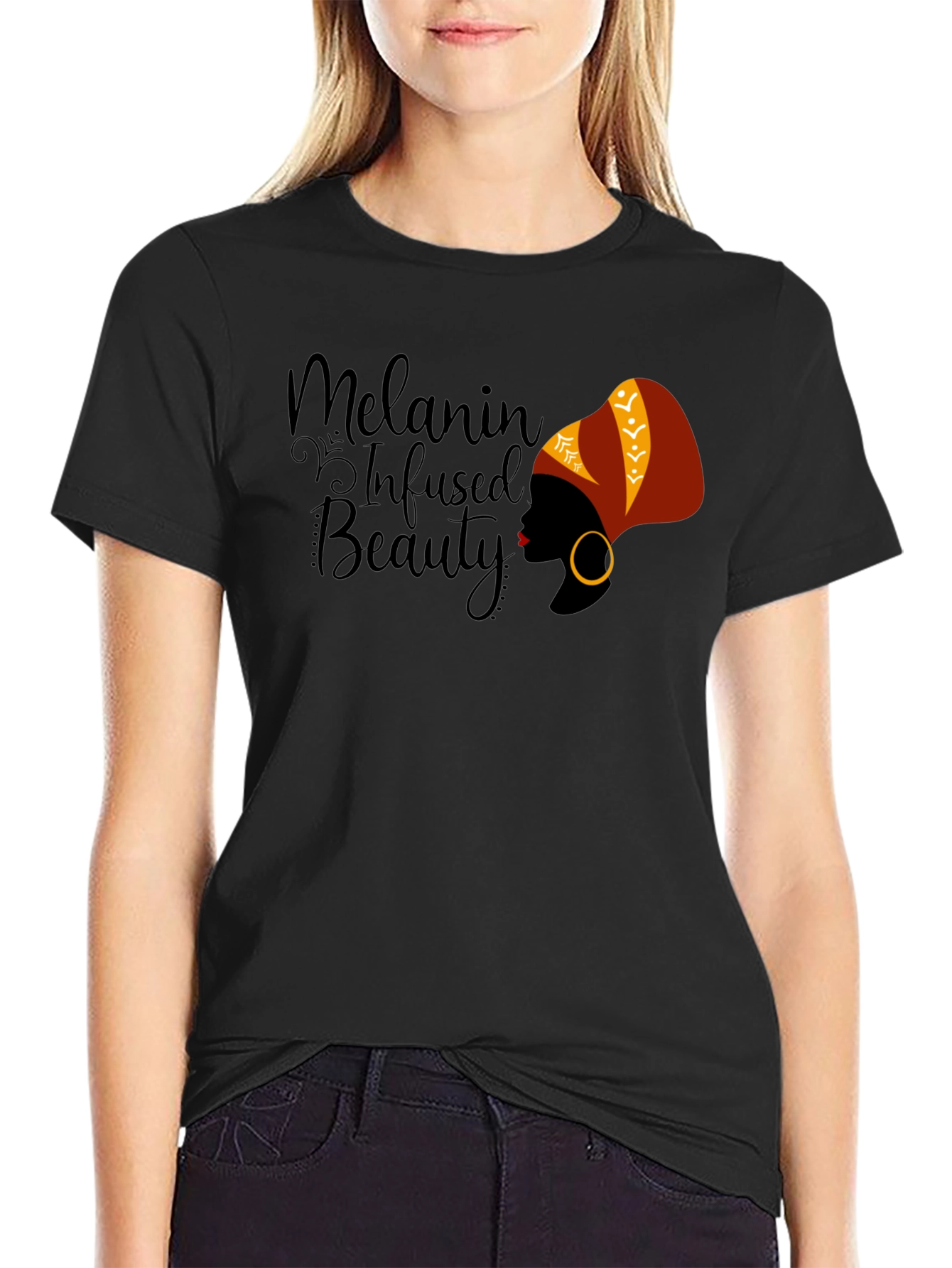 Melanin Infused Beauty Graphic Tee