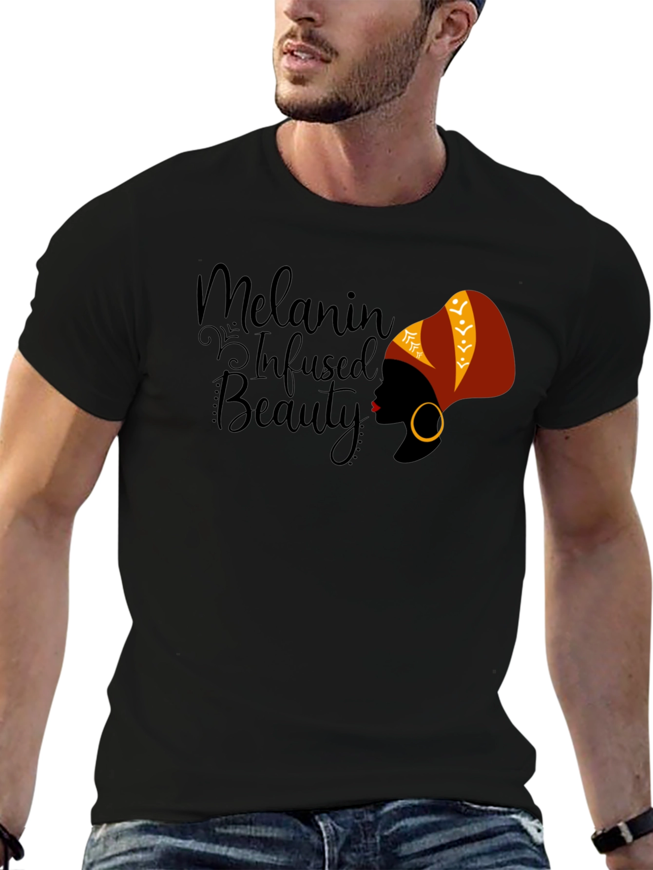 Melanin Infused Beauty Graphic Tee