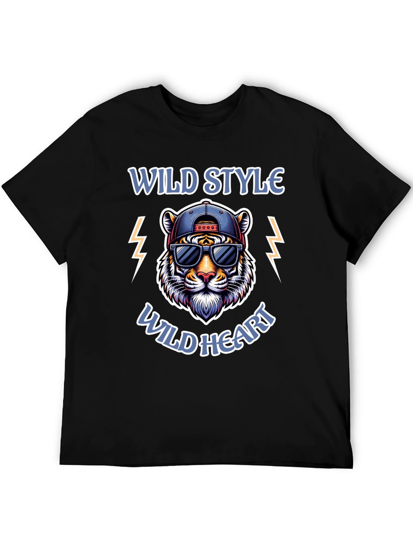 Wild Style Tiger Graphic T-Shirt