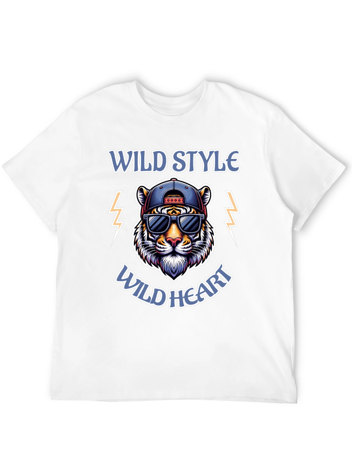 Wild Style Tiger Graphic T-Shirt