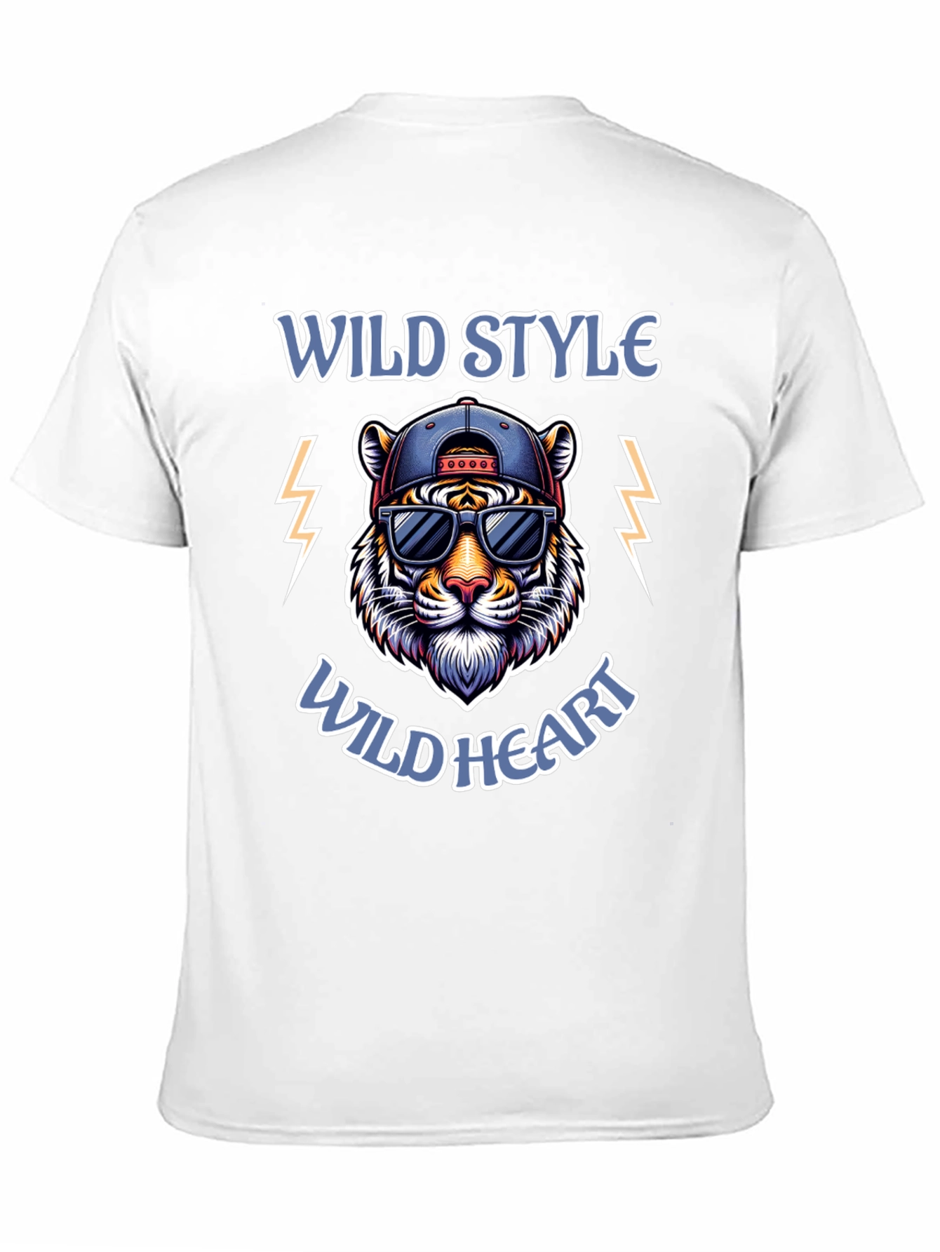 Wild Style Tiger Graphic T-Shirt