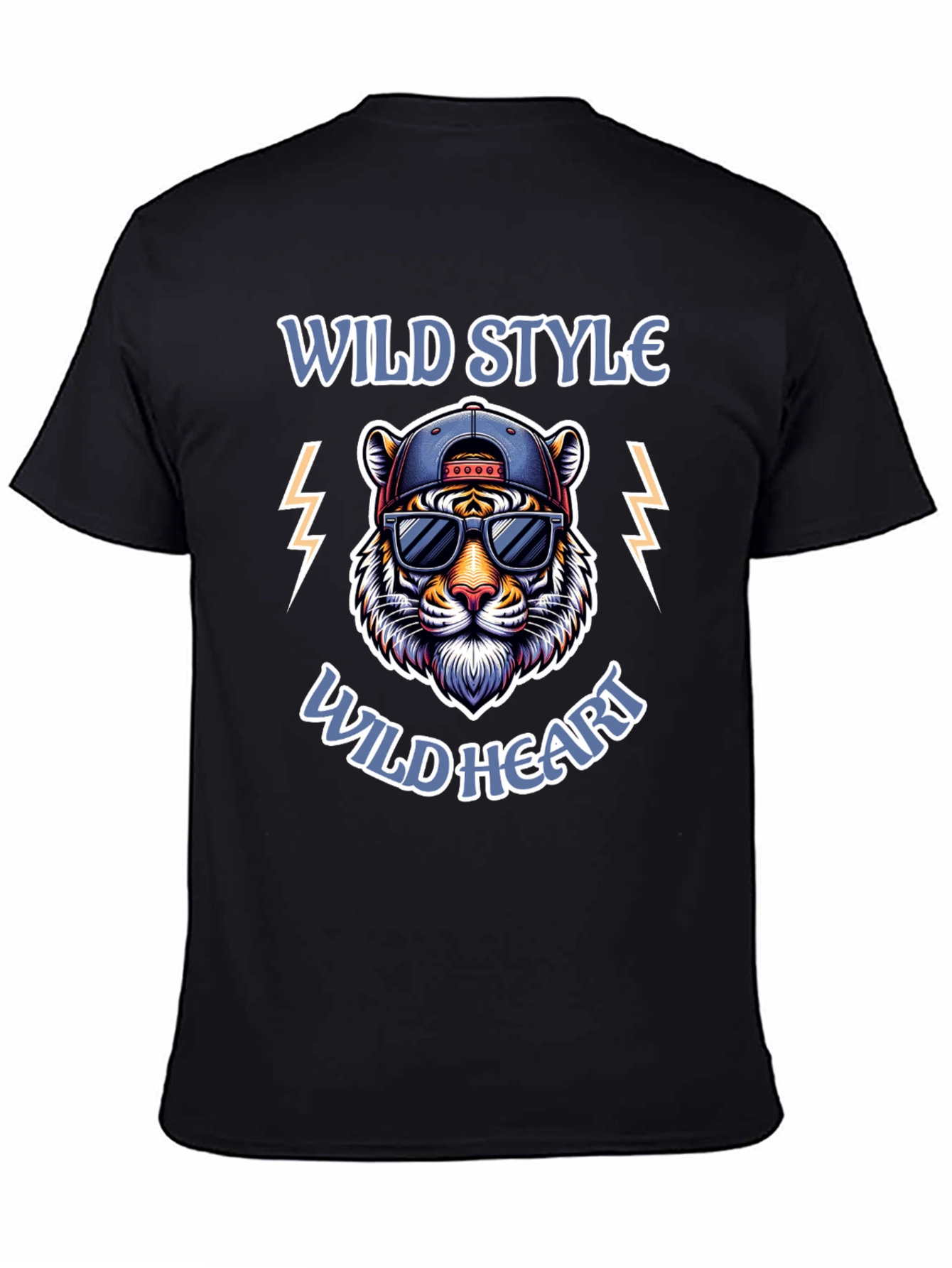 Wild Style Tiger Graphic T-Shirt