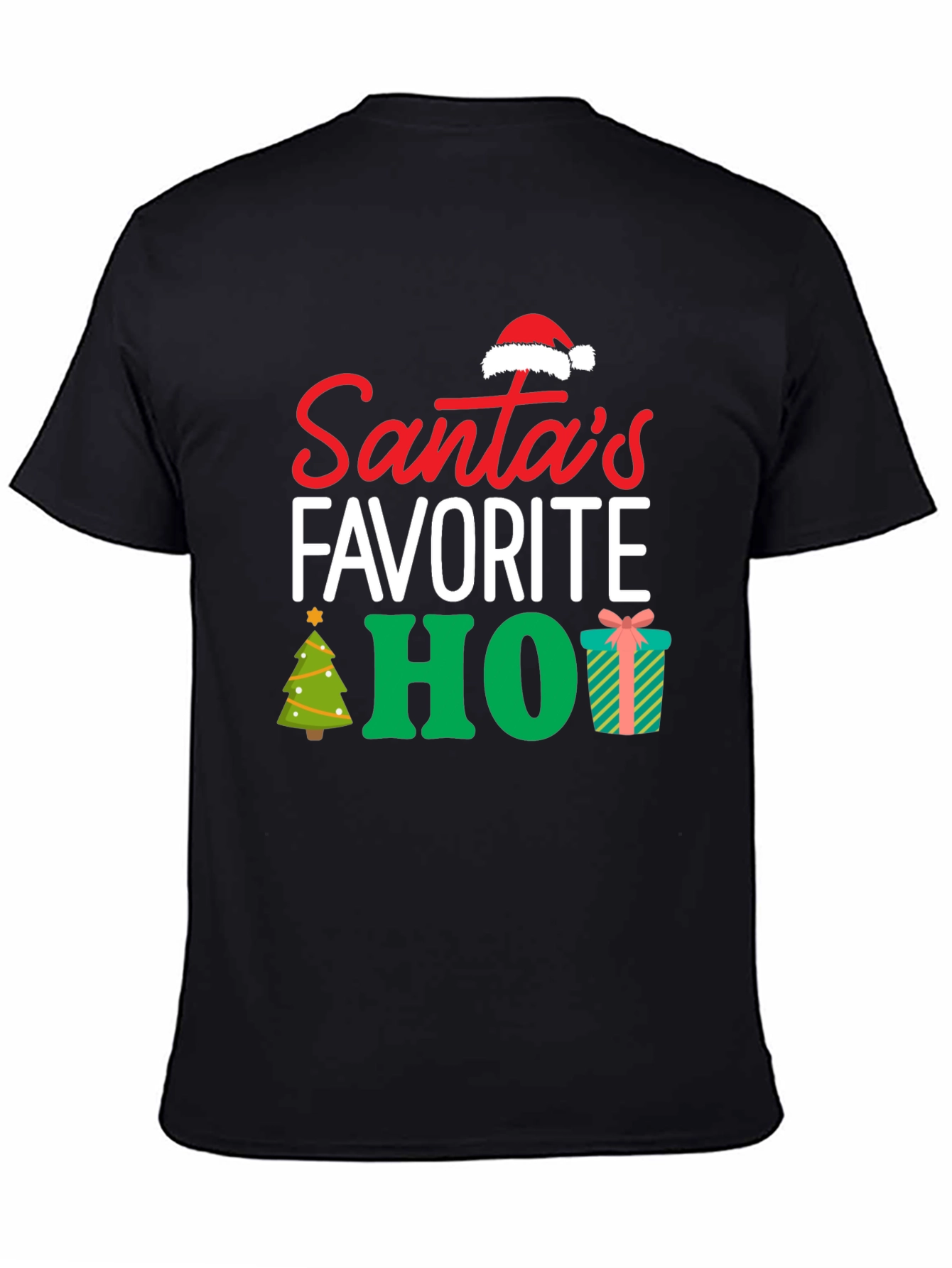 Santas Favorite HO! Christmas T-Shirt