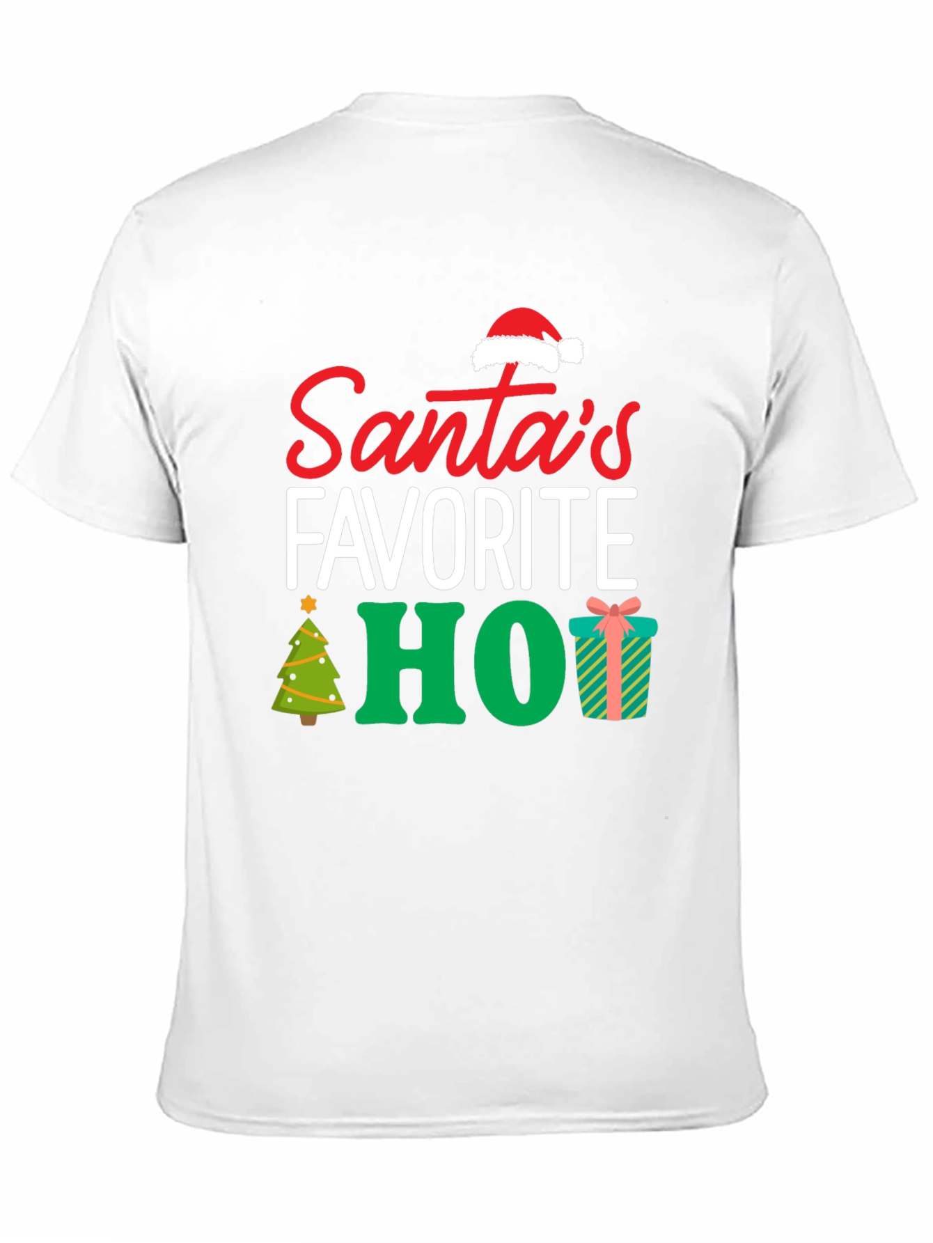 Santas Favorite HO! Christmas T-Shirt