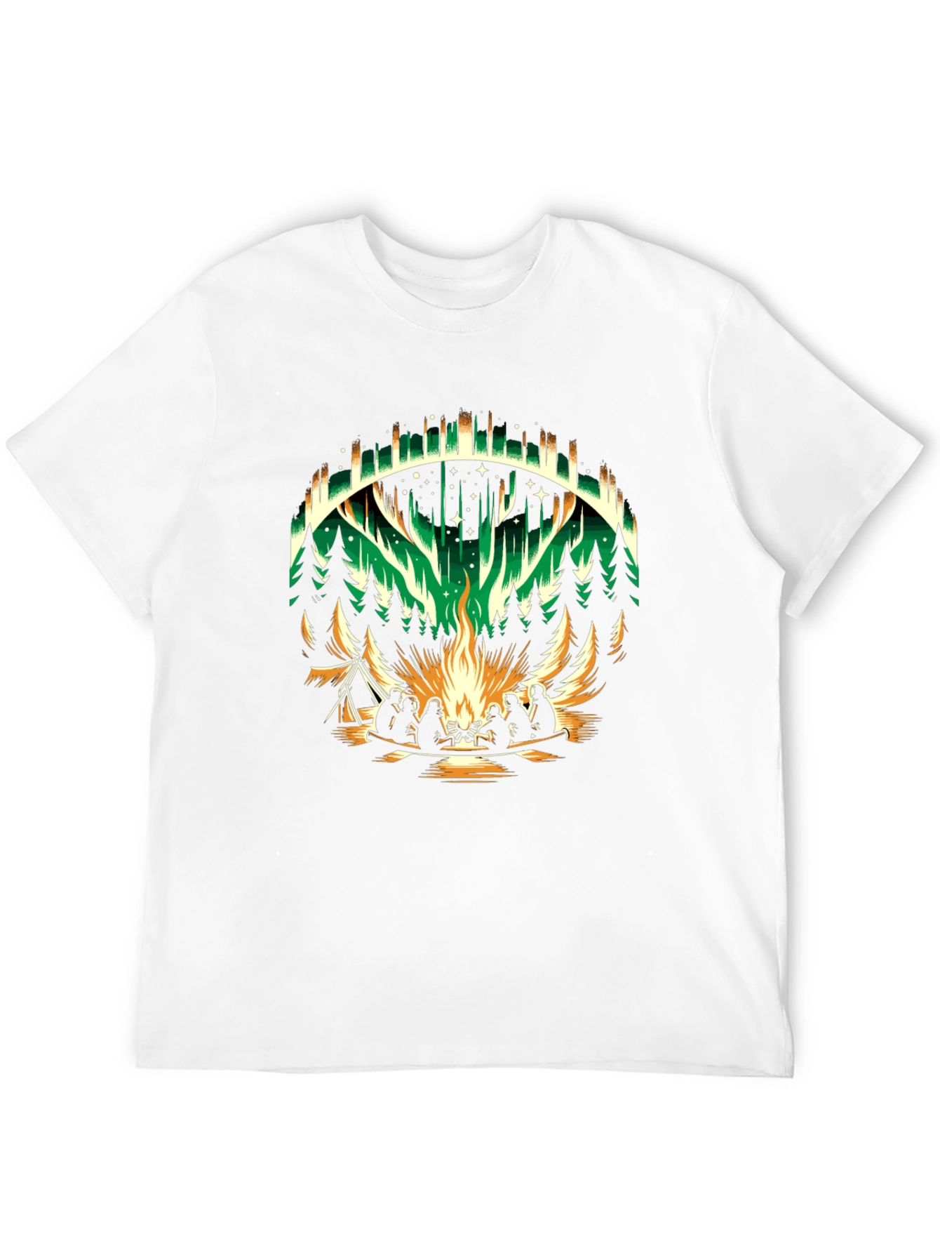 Aurora Campfire Graphic Tee