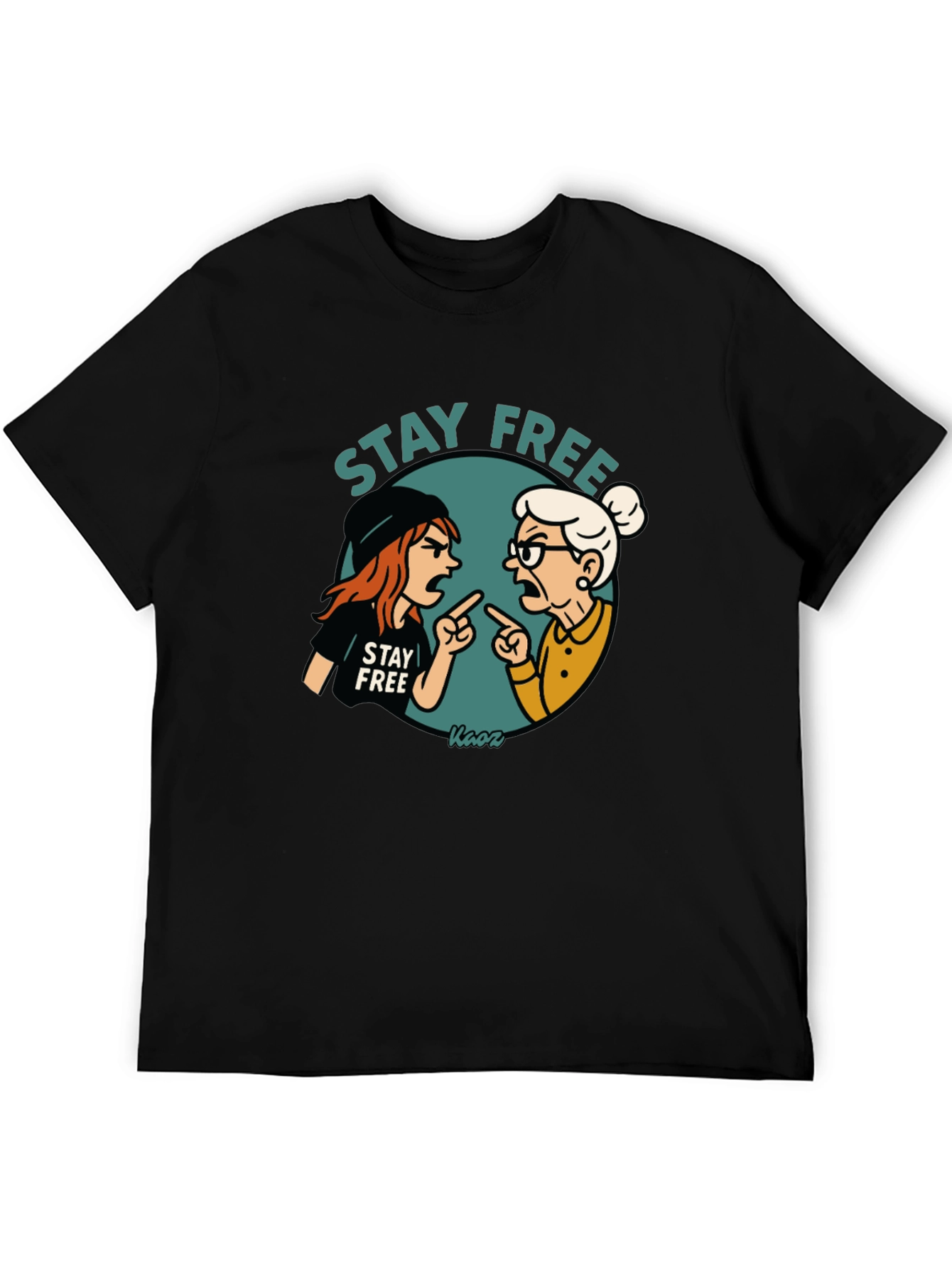 Stay Free Graphic T-Shirt