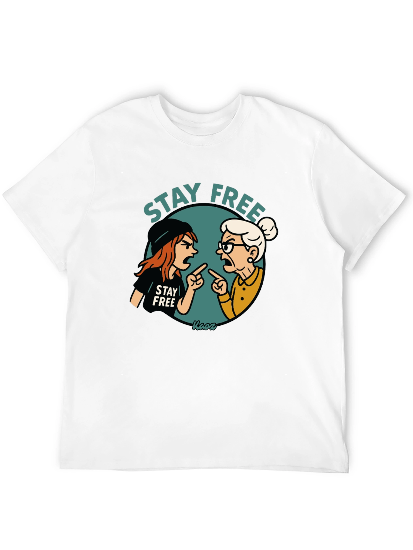 Stay Free Graphic T-Shirt