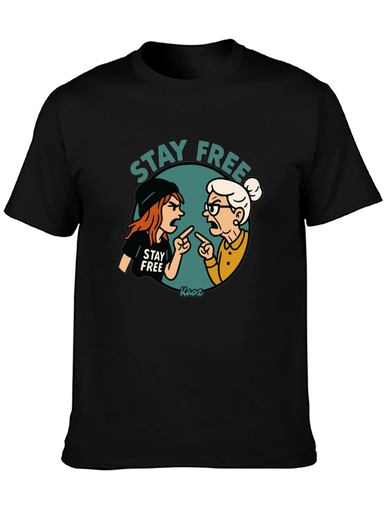 Stay Free Graphic T-Shirt