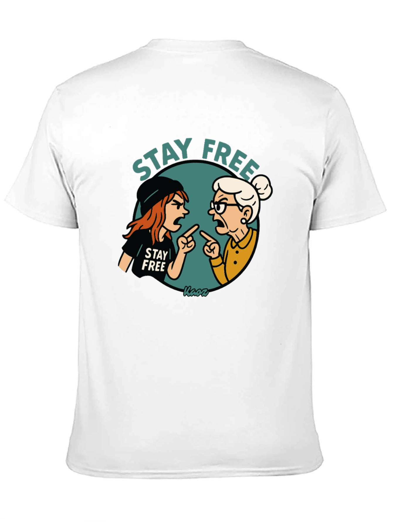 Stay Free Graphic T-Shirt