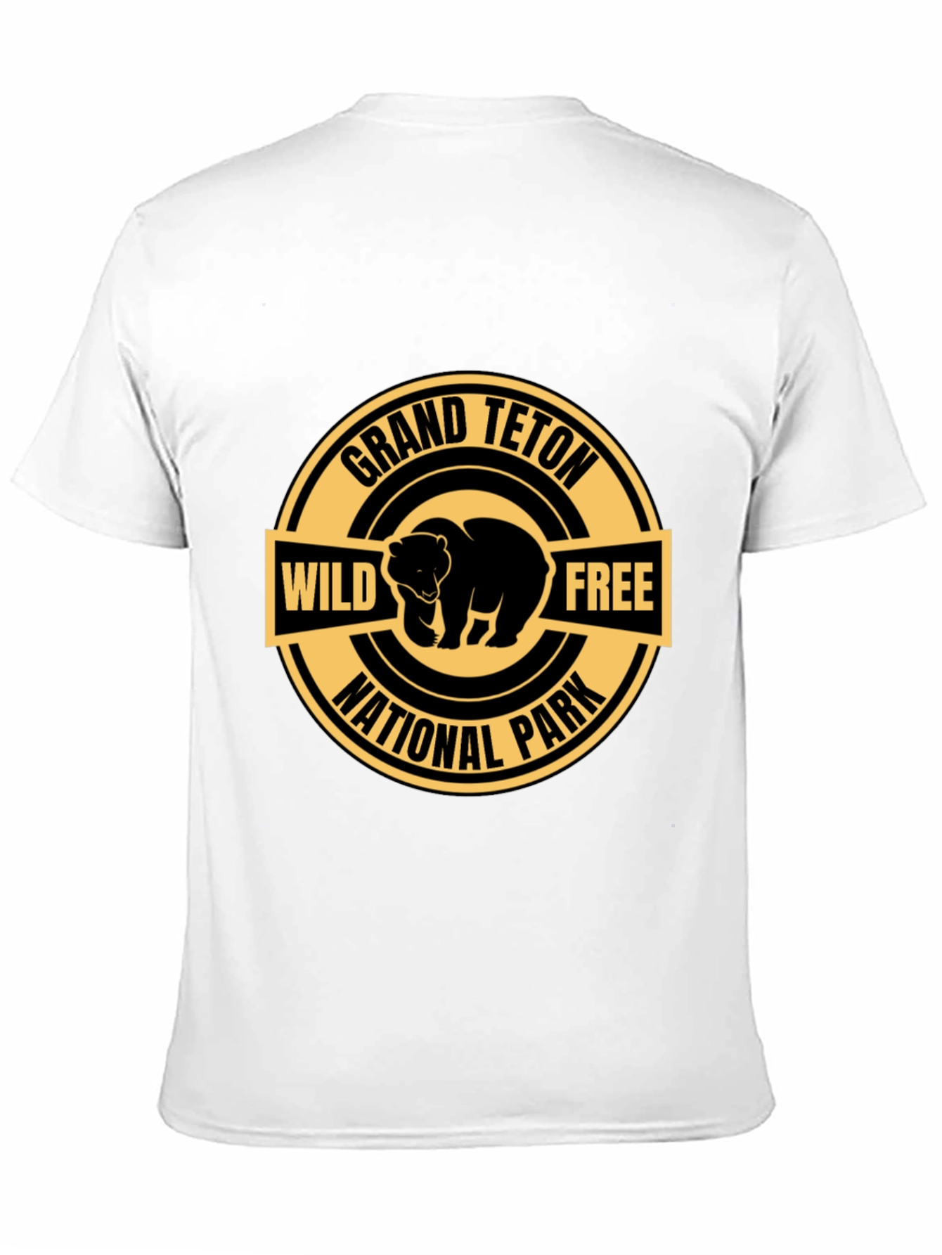 Grand Teton National Park Bear Graphic T-Shirt