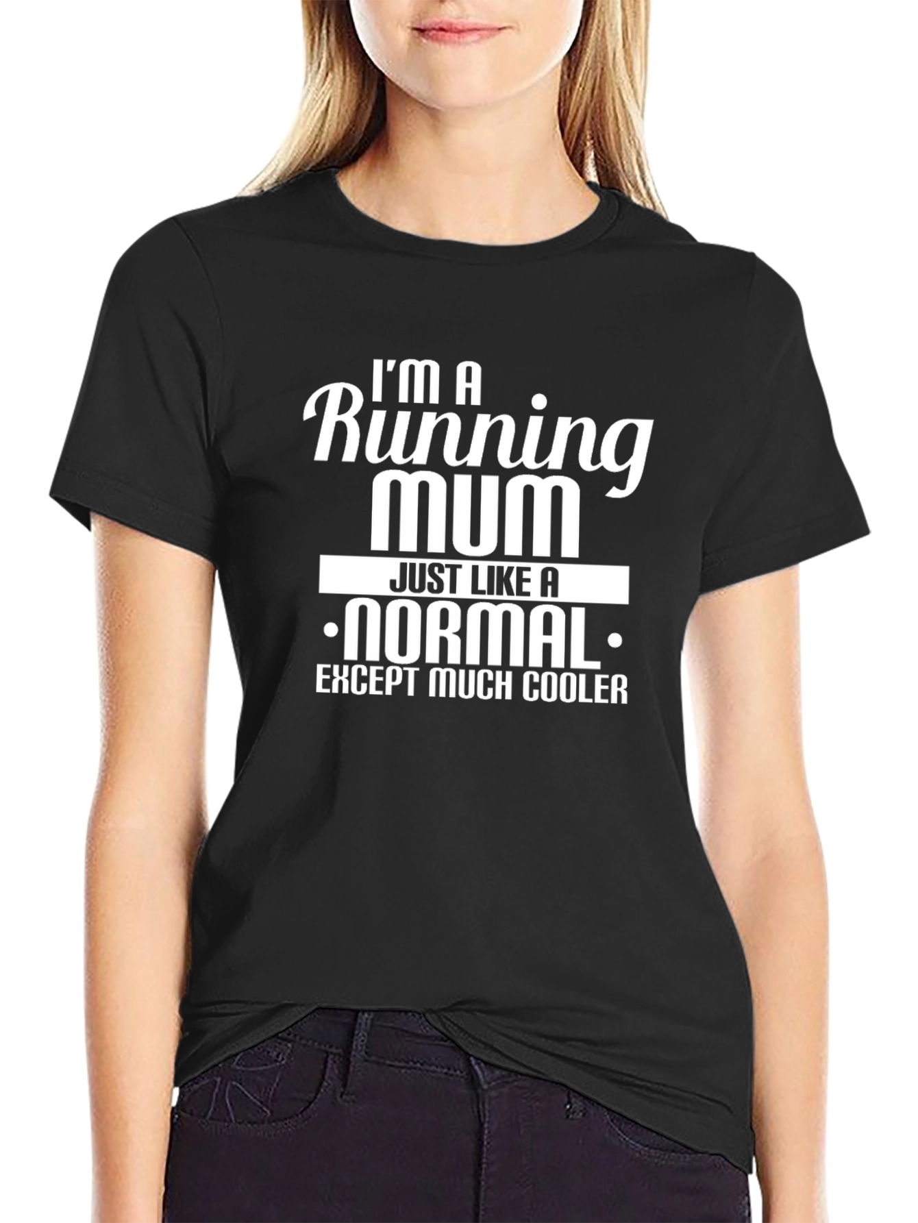 Running Mum T-Shirt - Cool Mothers Day Gift