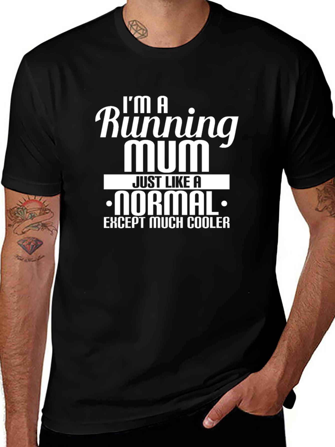 Running Mum T-Shirt - Cool Mothers Day Gift