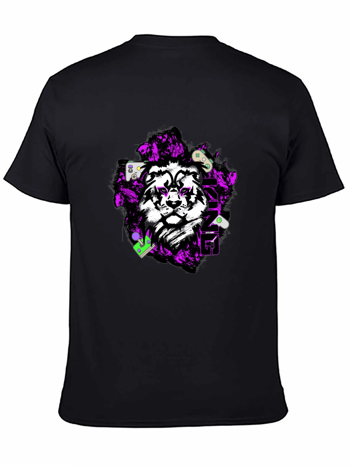 Gaming Lion Graphic Tee