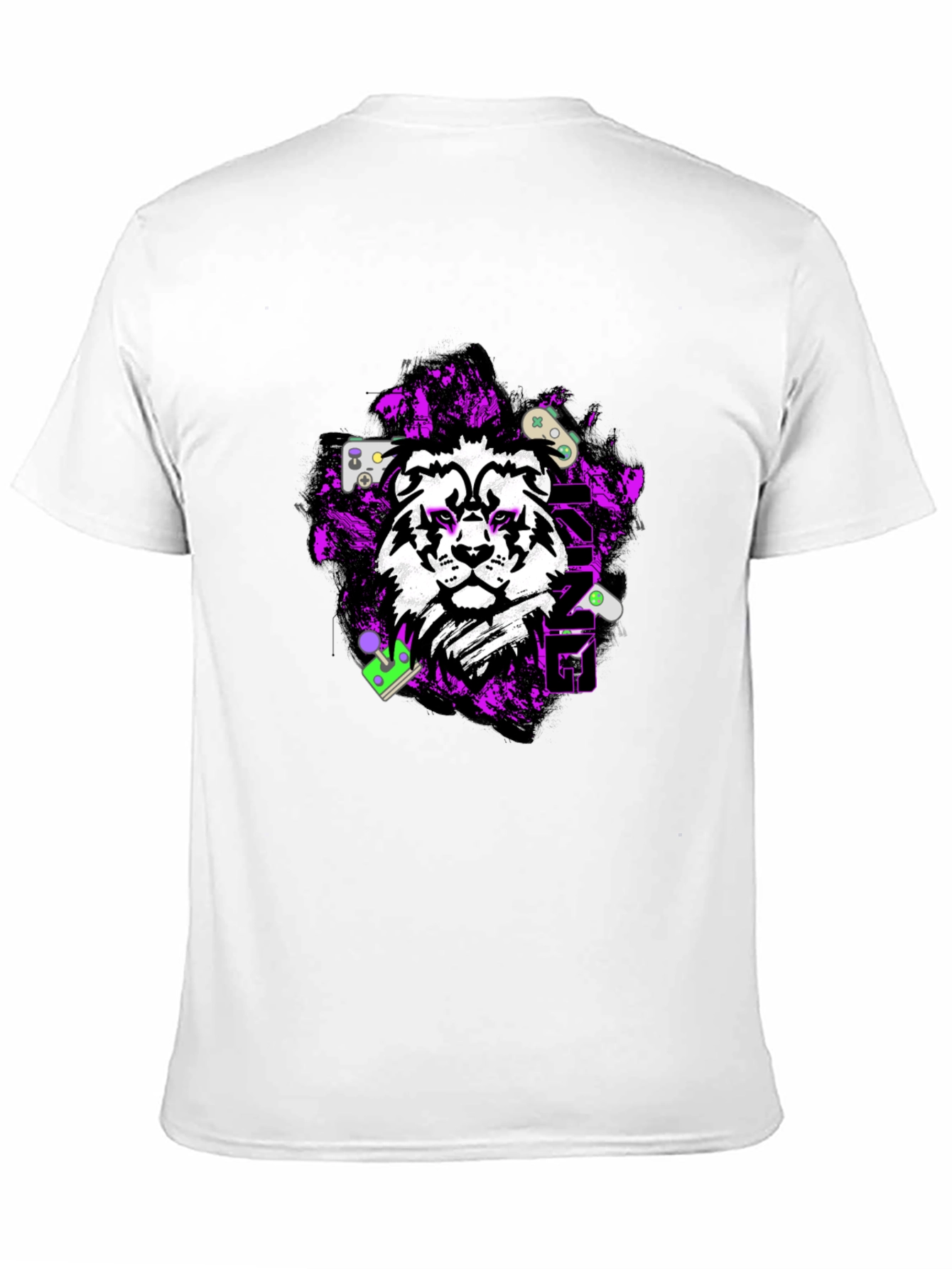 Gaming Lion Graphic Tee