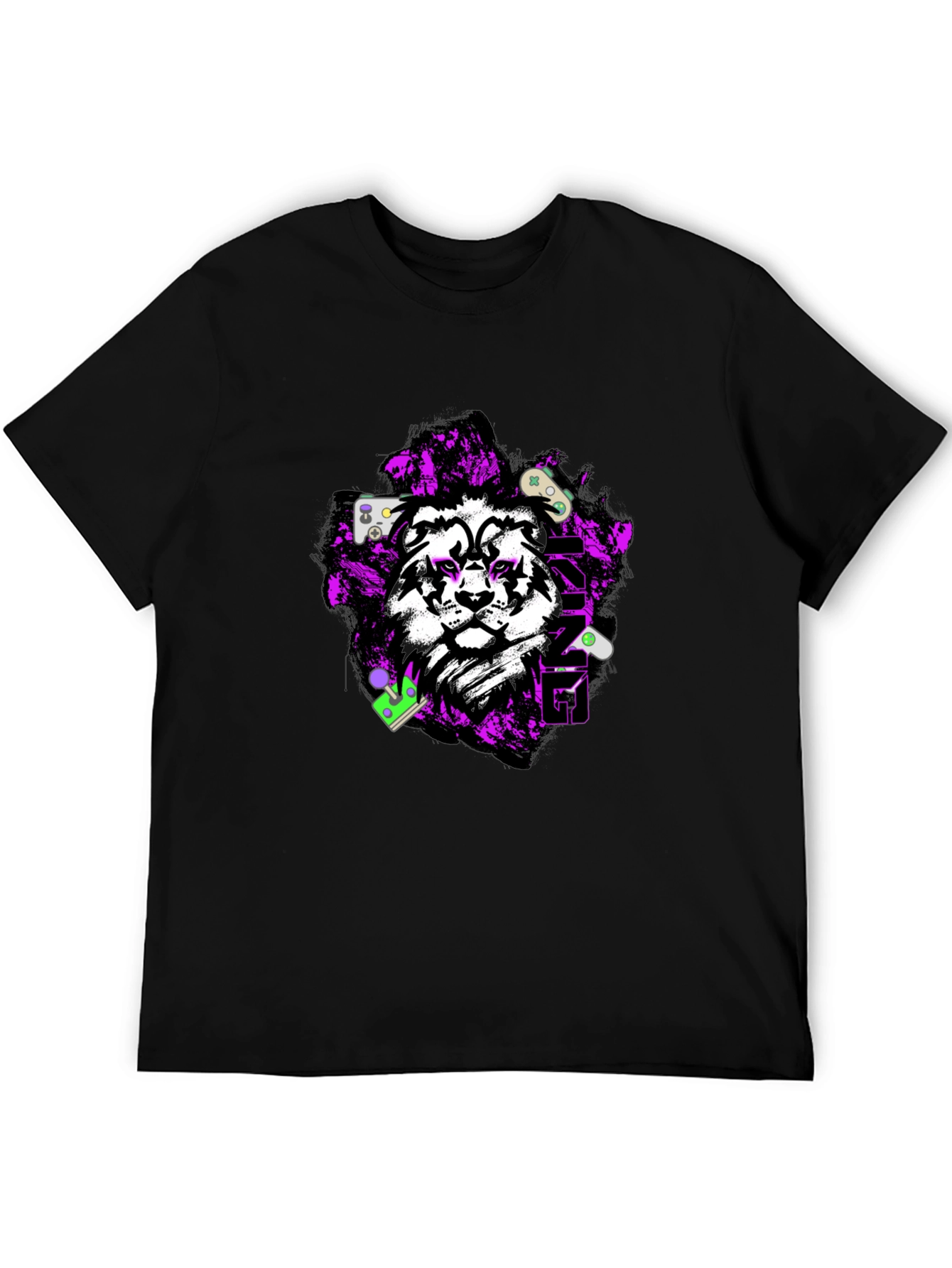 Gaming Lion Graphic Tee
