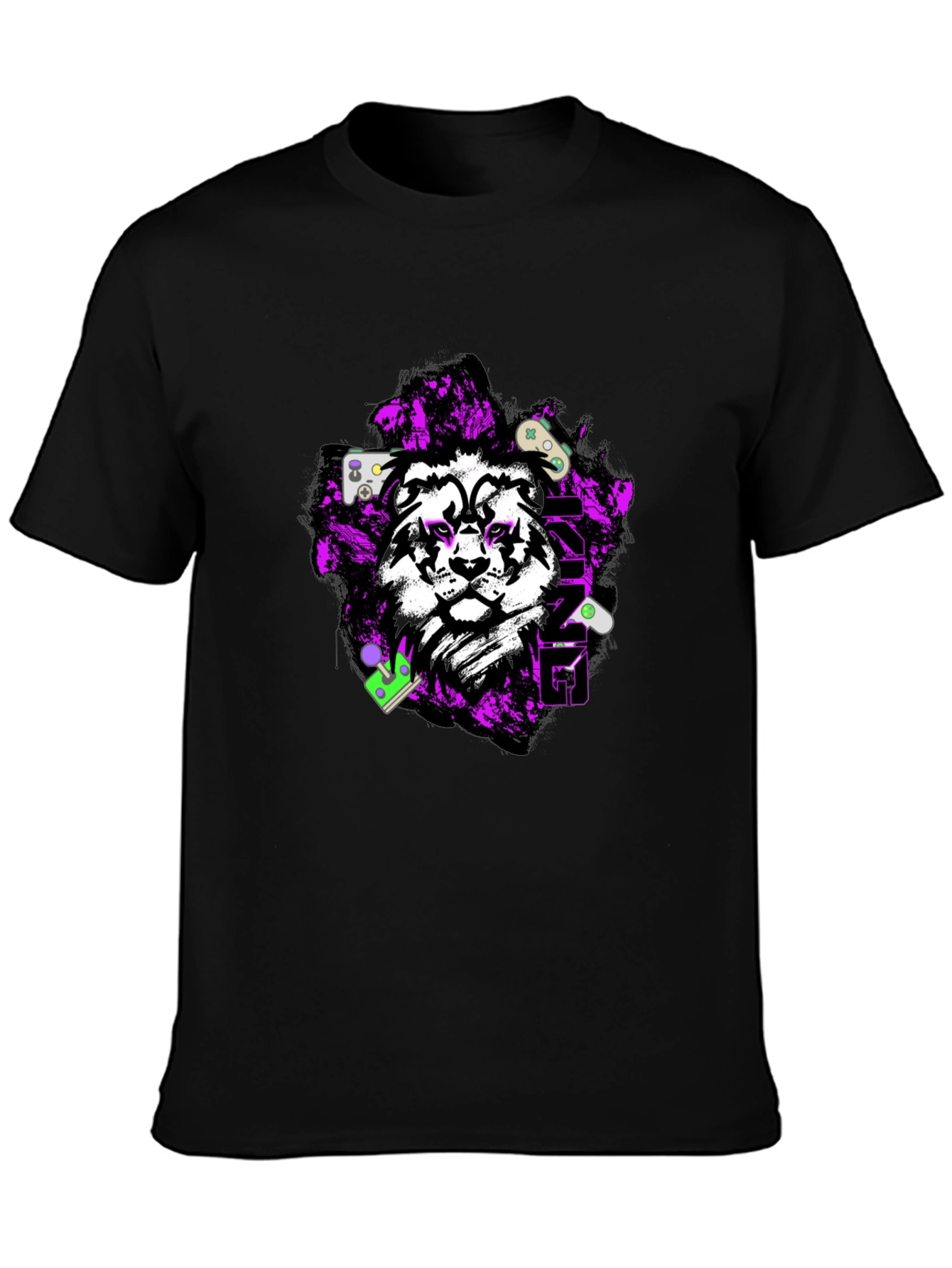 Gaming Lion Graphic Tee