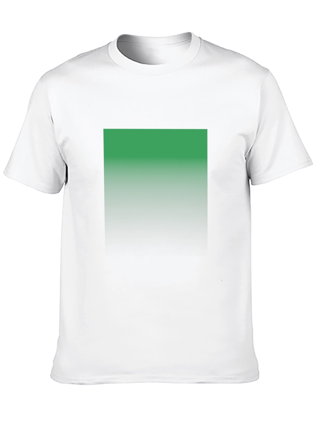 Emerald Fade Mens Black T-Shirt - Modern Style