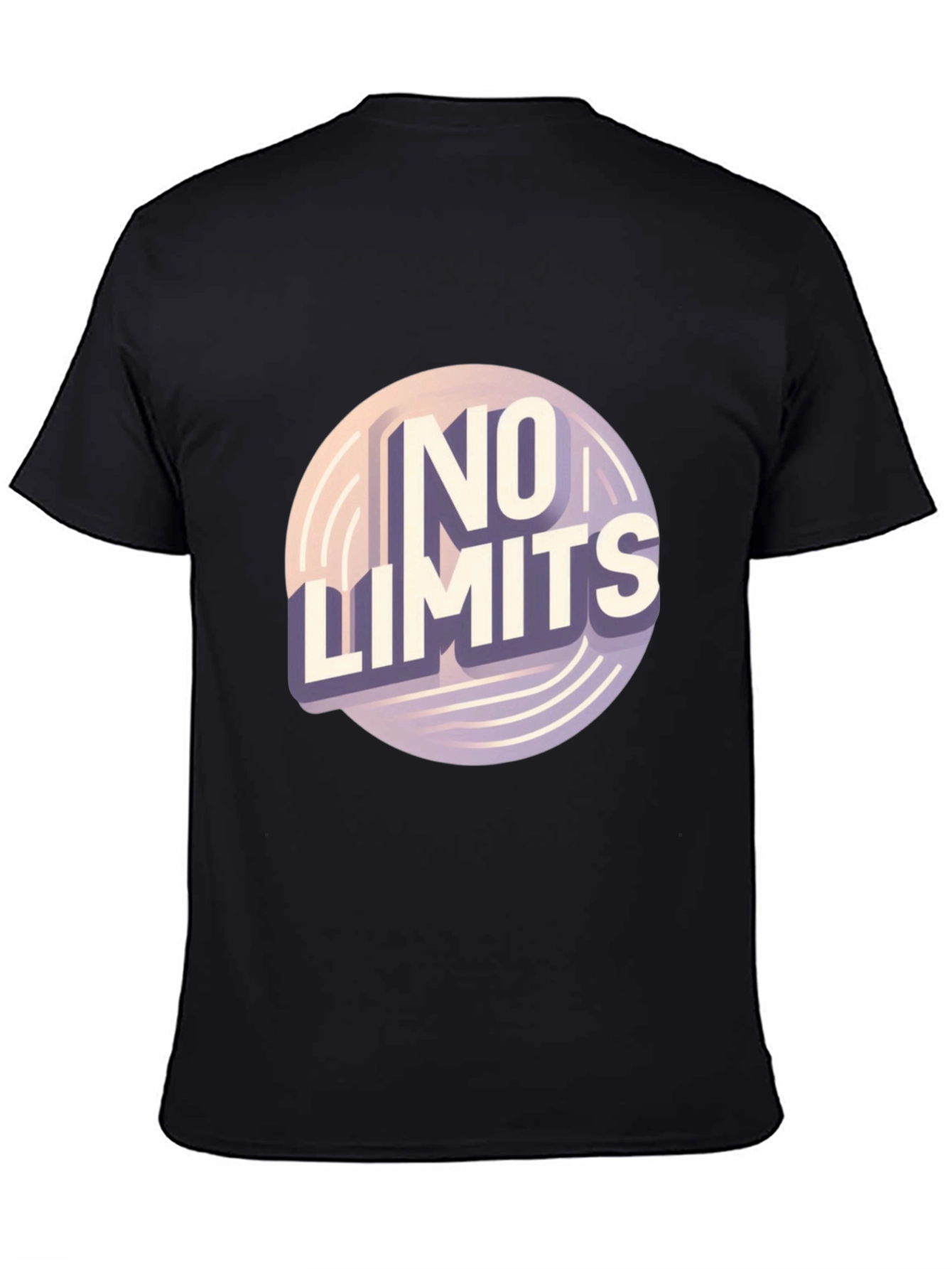 No Limits Graphic Tee - Stylish Cotton Blend
