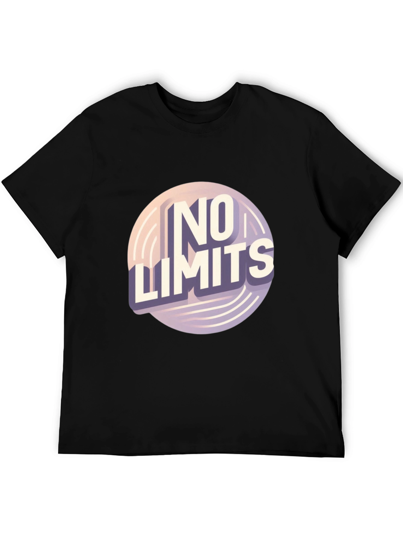 No Limits Graphic Tee - Stylish Cotton Blend