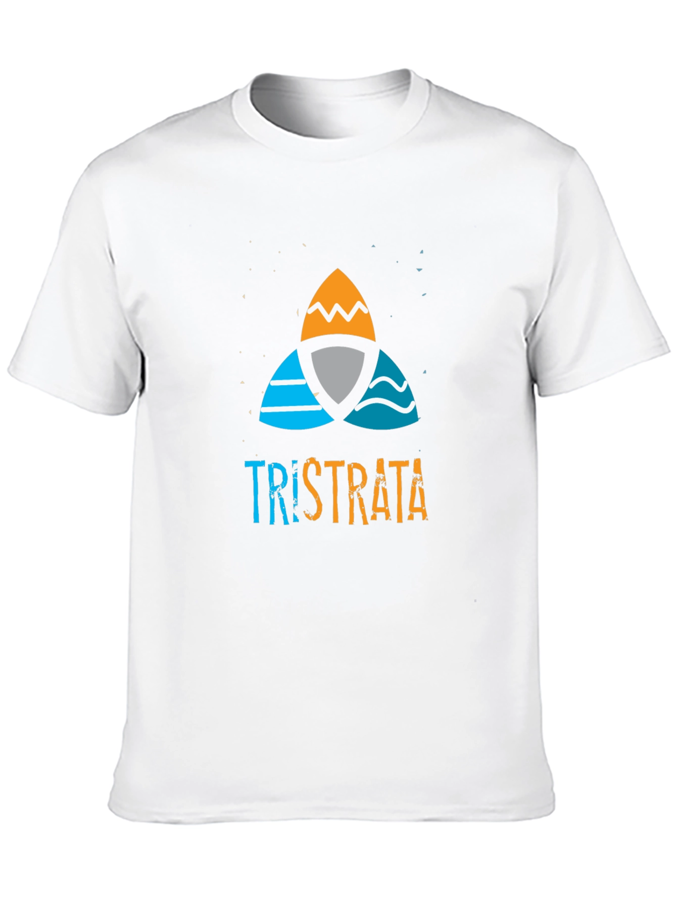 TriStrata Graphic Print Black T-Shirt