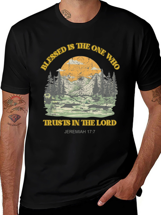 Blessed T-Shirt: Trust in the Lord Jeremiah 17:7