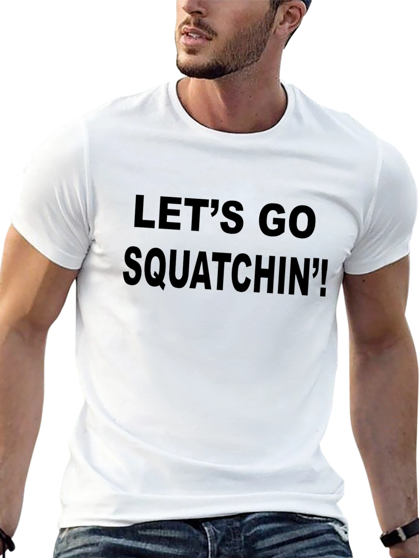 Lets Go Squatchin Tee