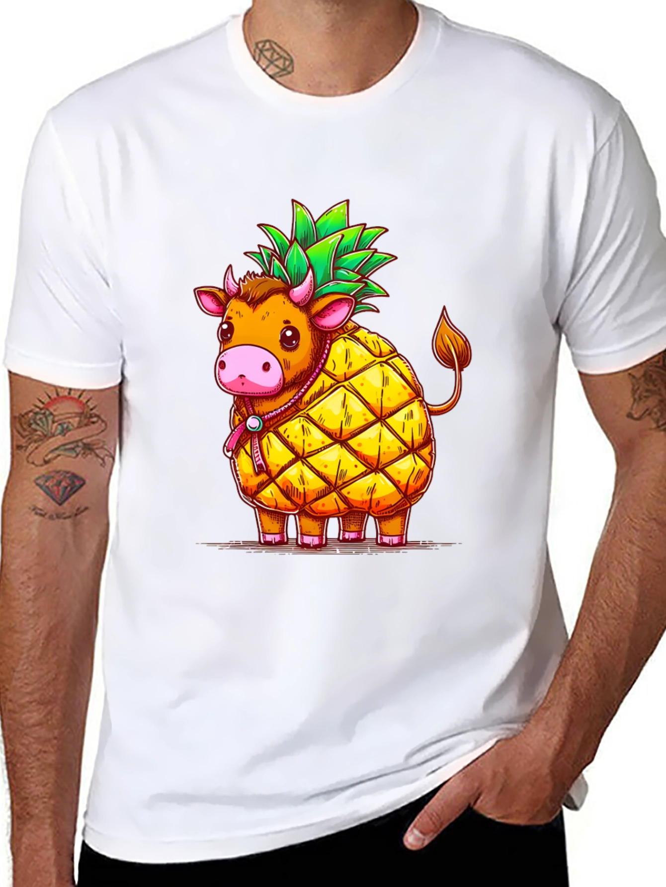 Pineapple Cow Graphic Tee