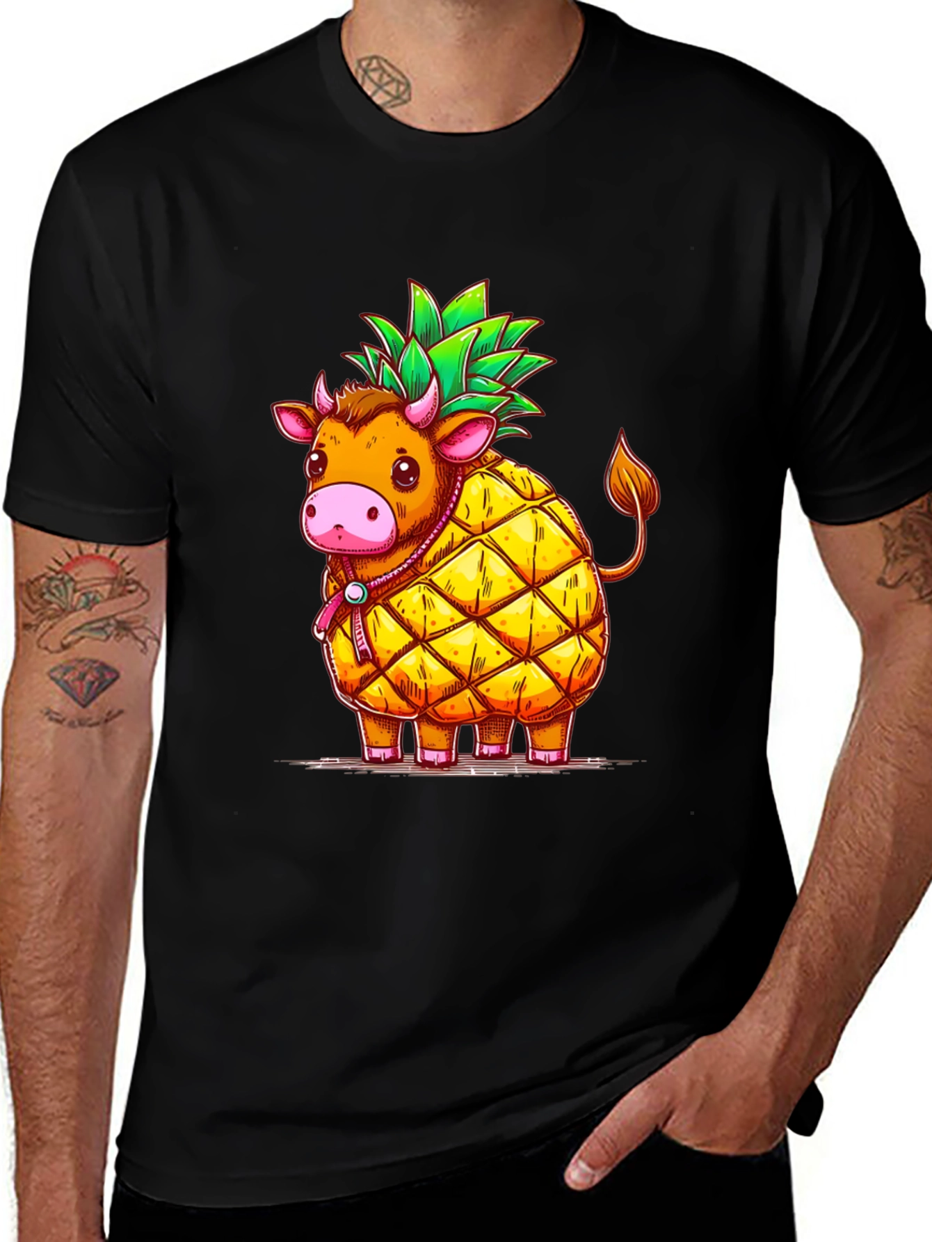 Pineapple Cow Graphic Tee