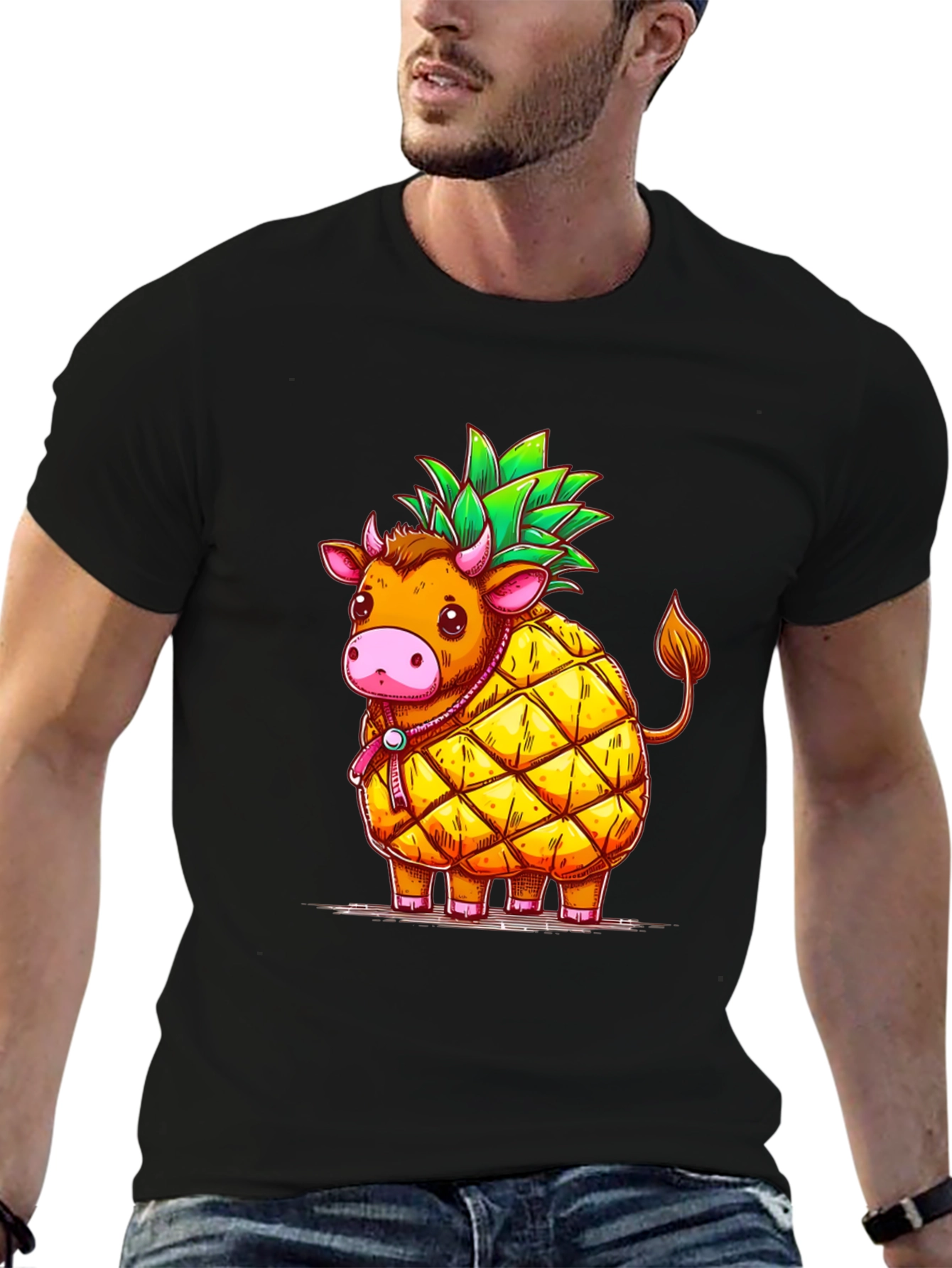 Pineapple Cow Graphic Tee