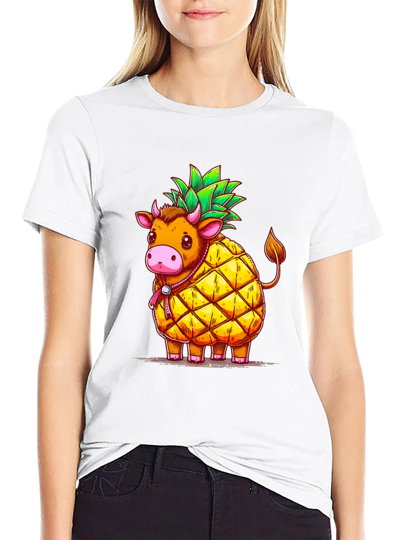 Pineapple Cow Graphic Tee